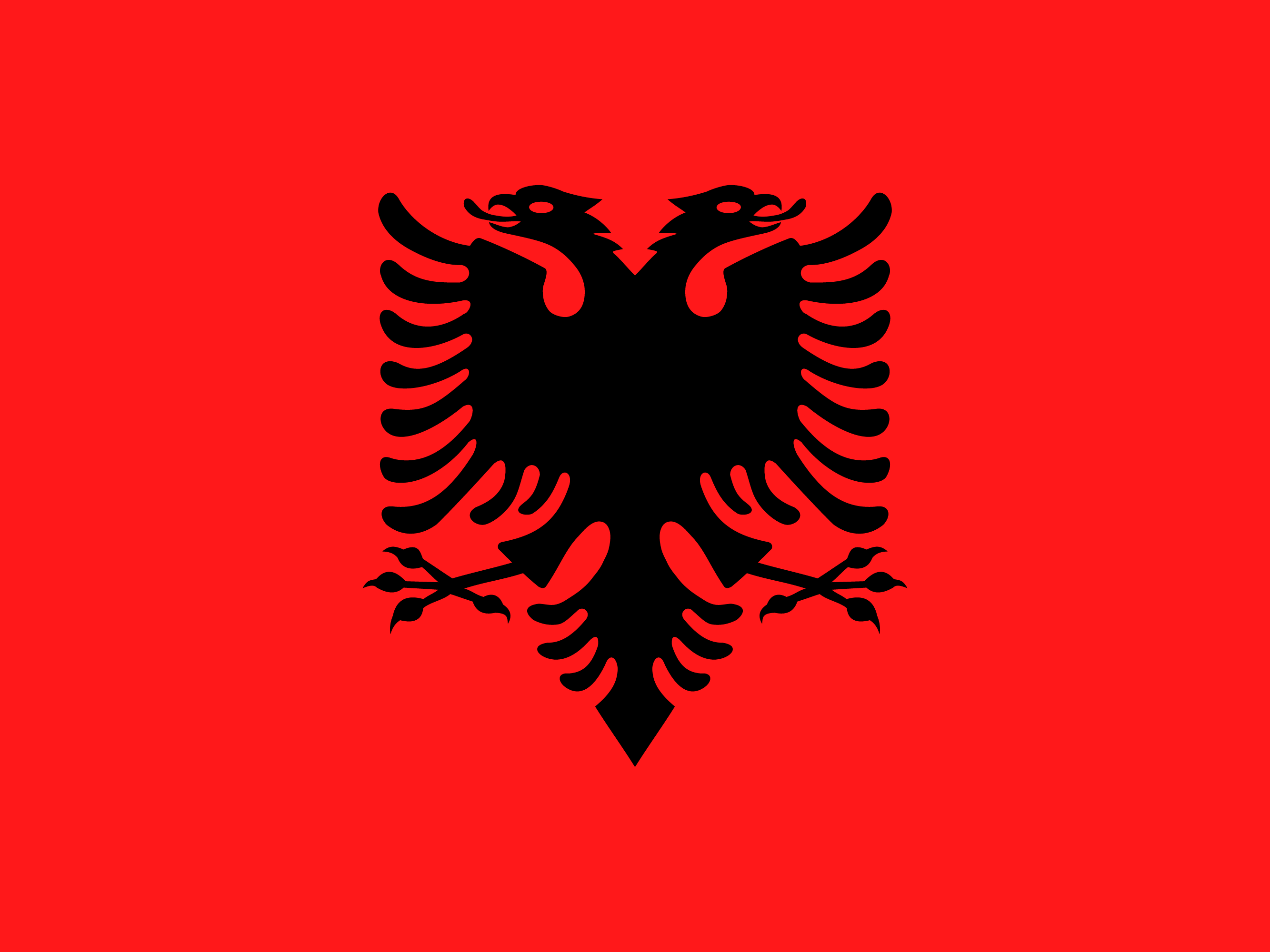 Drapeau de Albanie