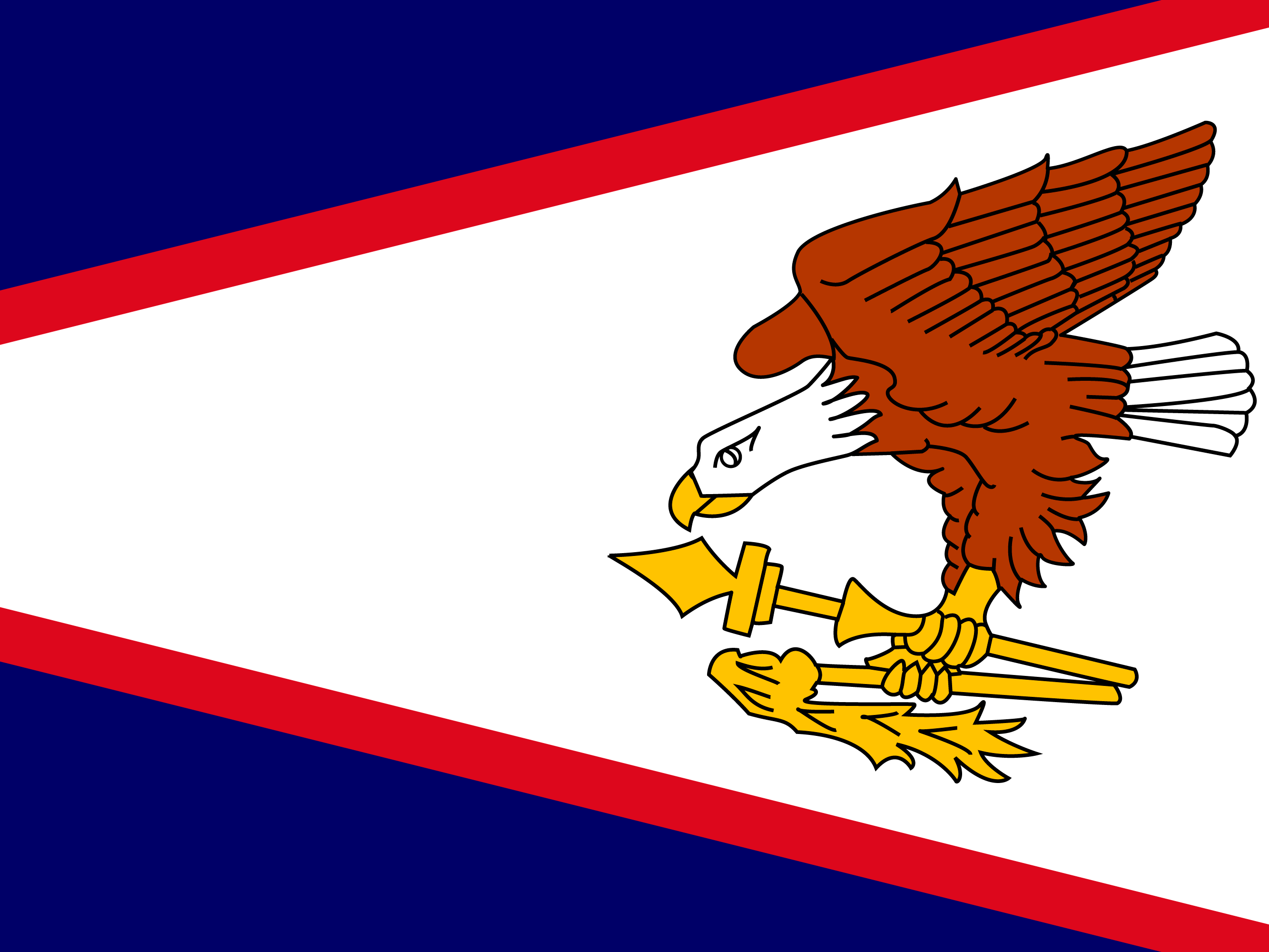 Drapeau de Samoa américaines