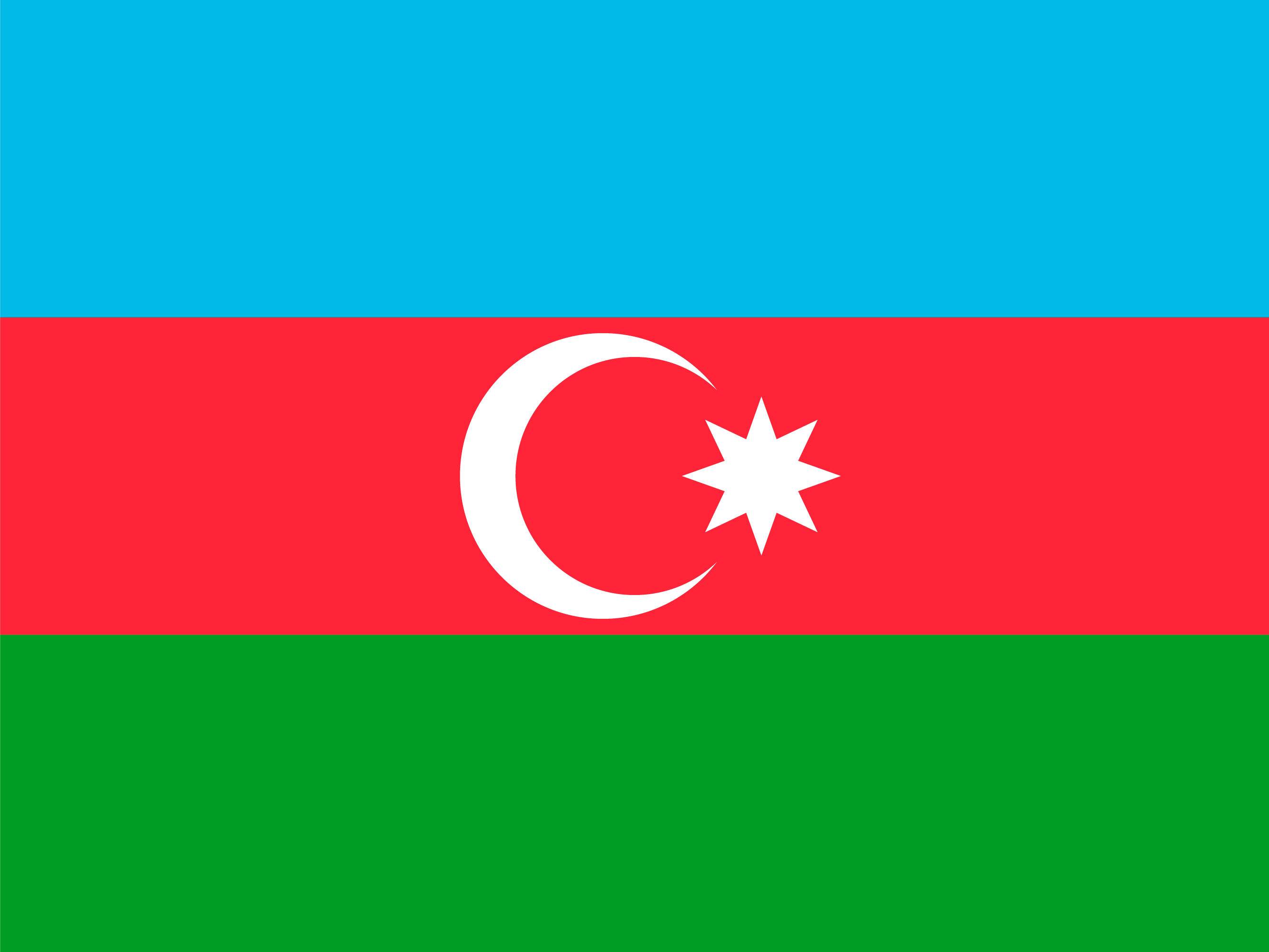 Drapeau de Azerbaïdjan