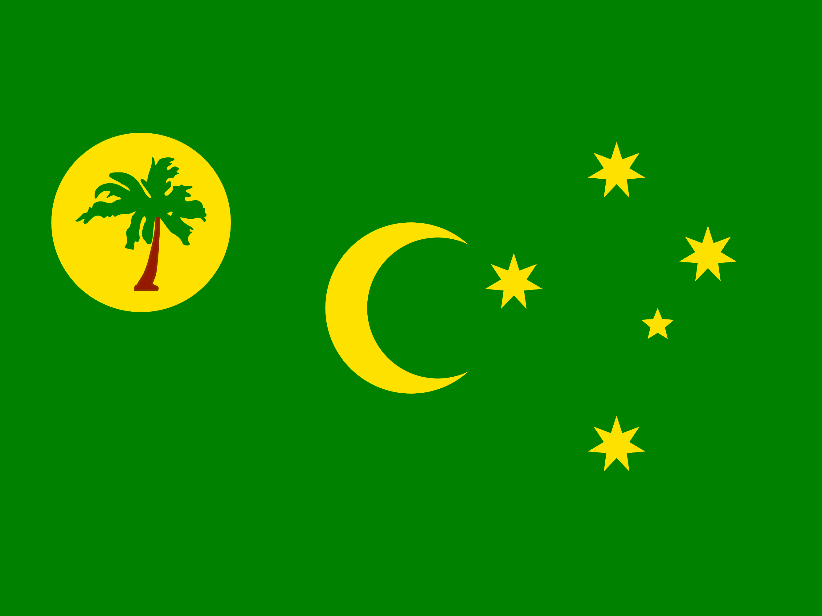 Drapeau de Îles Cocos (Keeling)