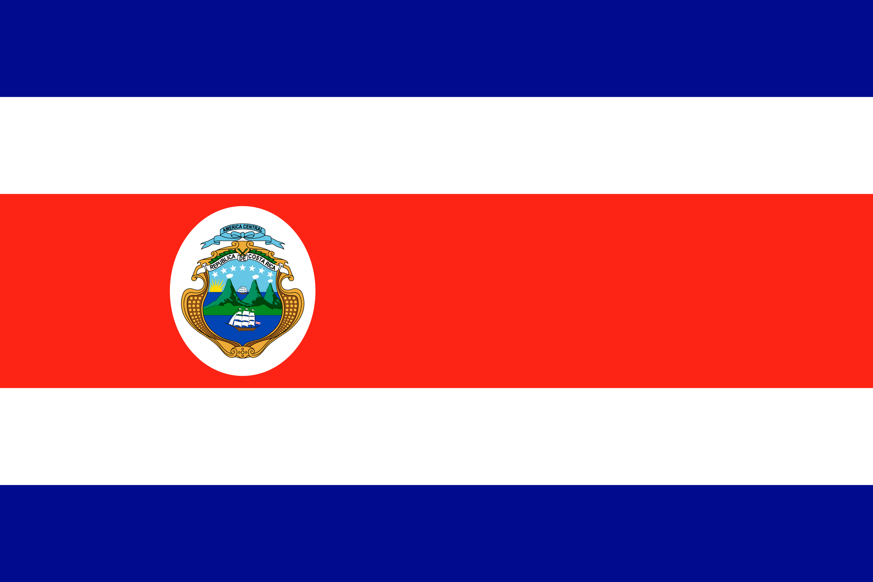 Drapeau de Costa Rica