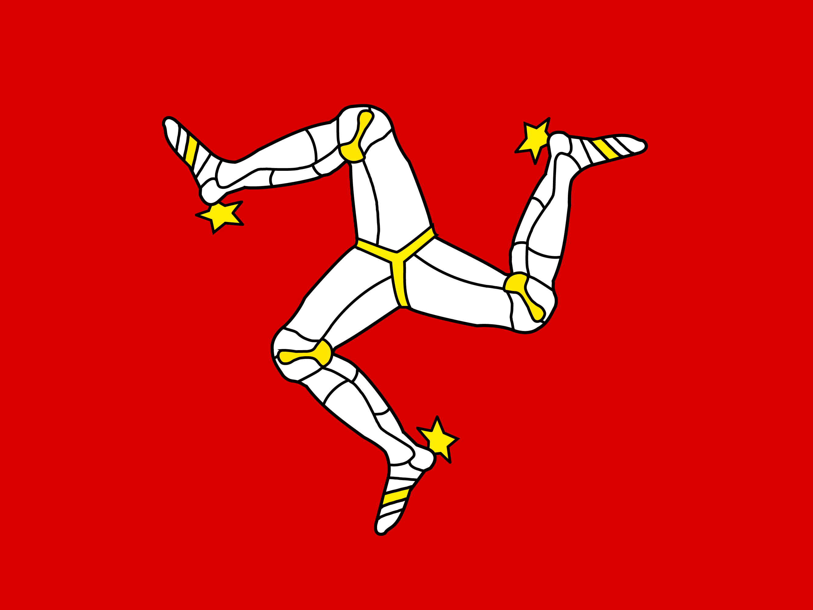 Drapeau de Île de Man