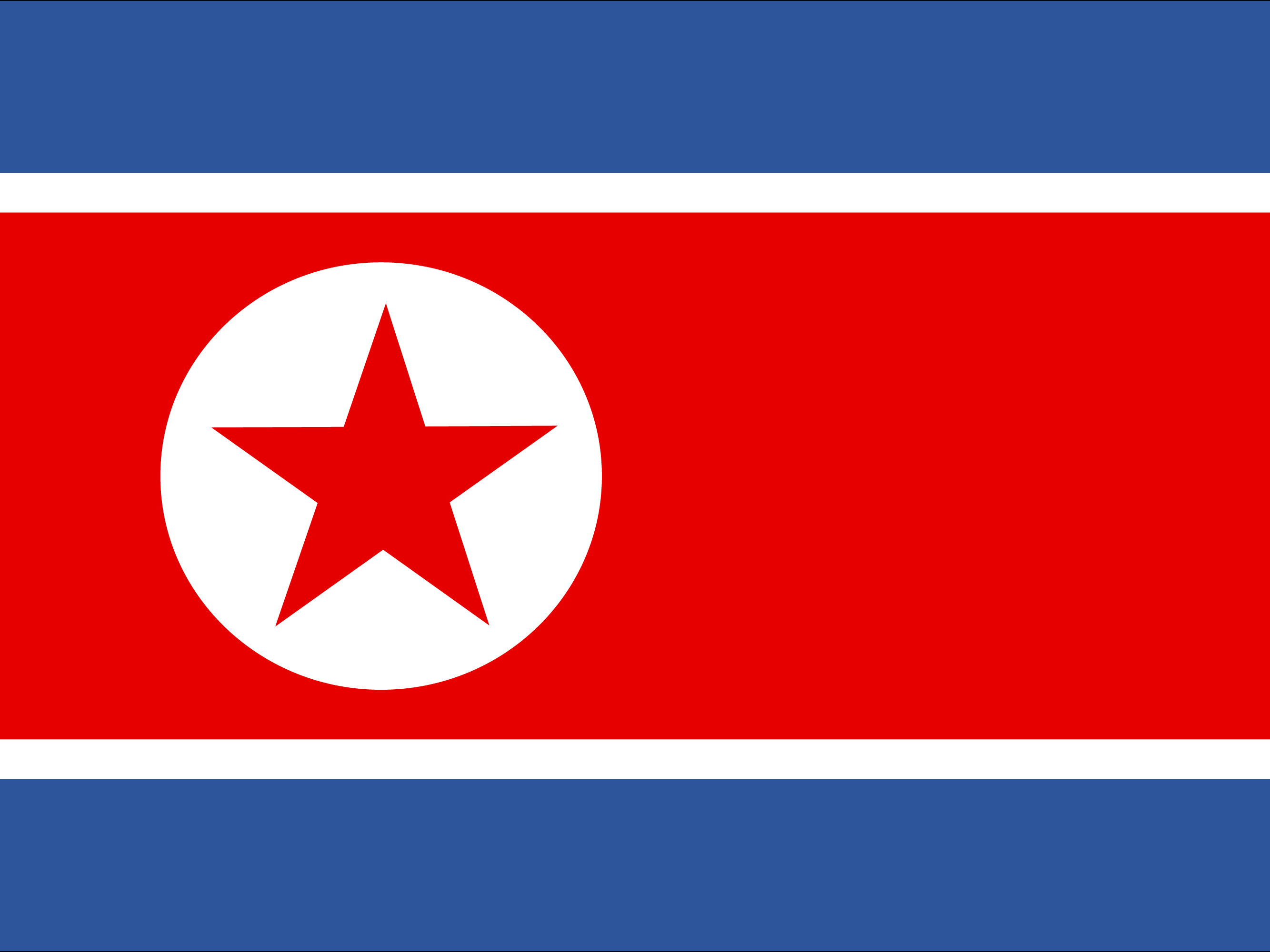 Drapeau de Corée du Nord
