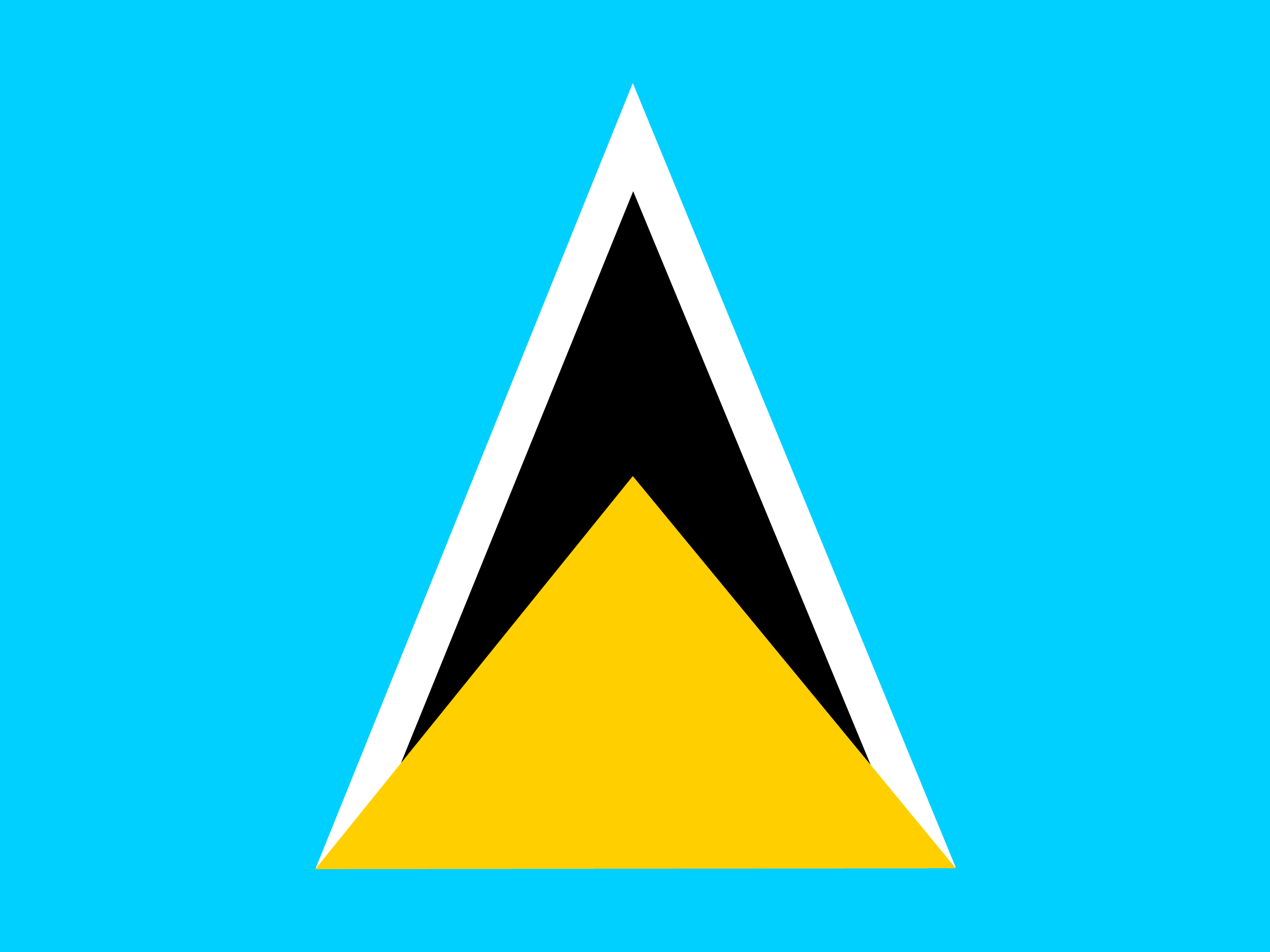 Drapeau de Sainte-Lucie