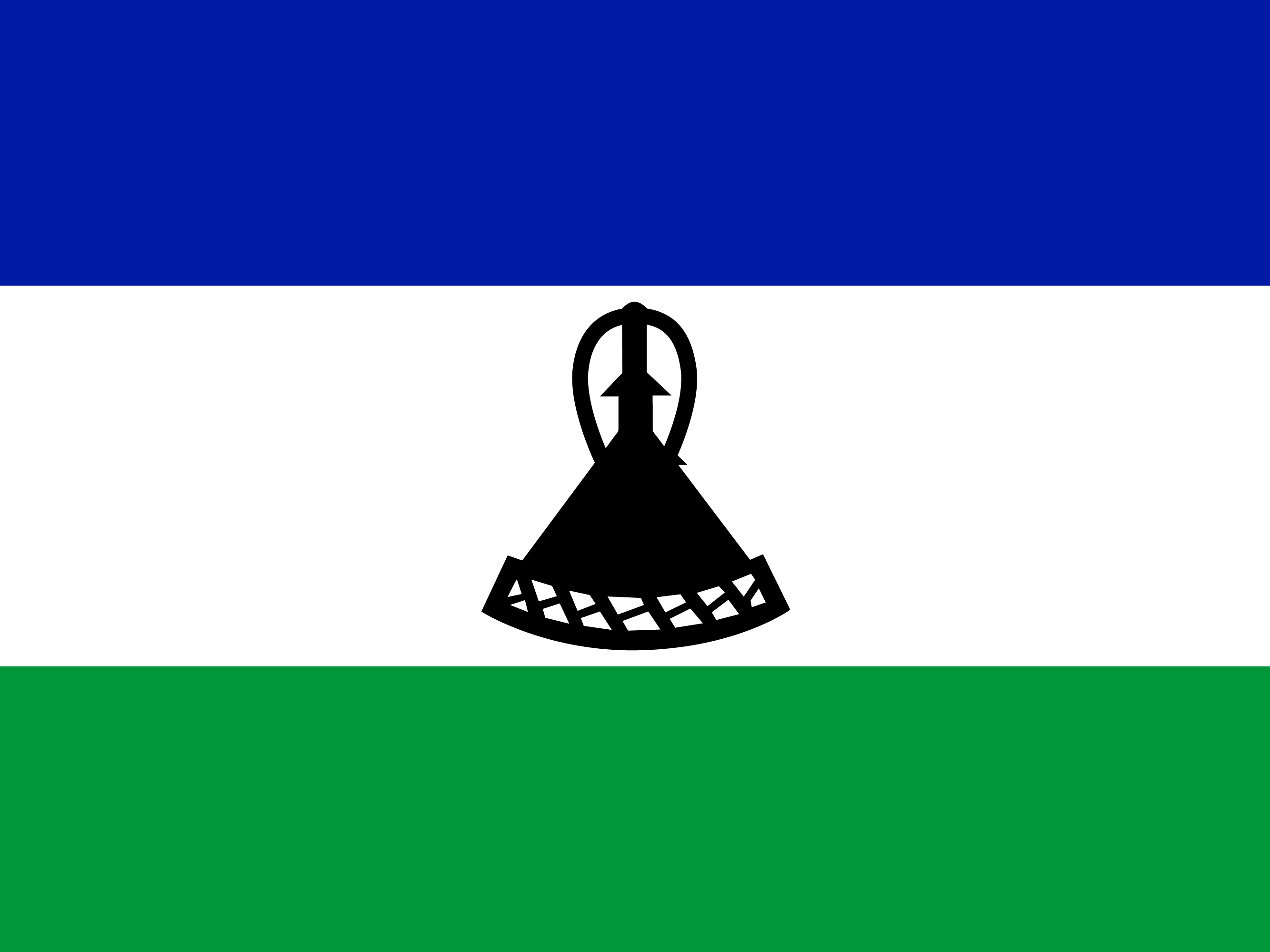 Drapeau de Lesotho