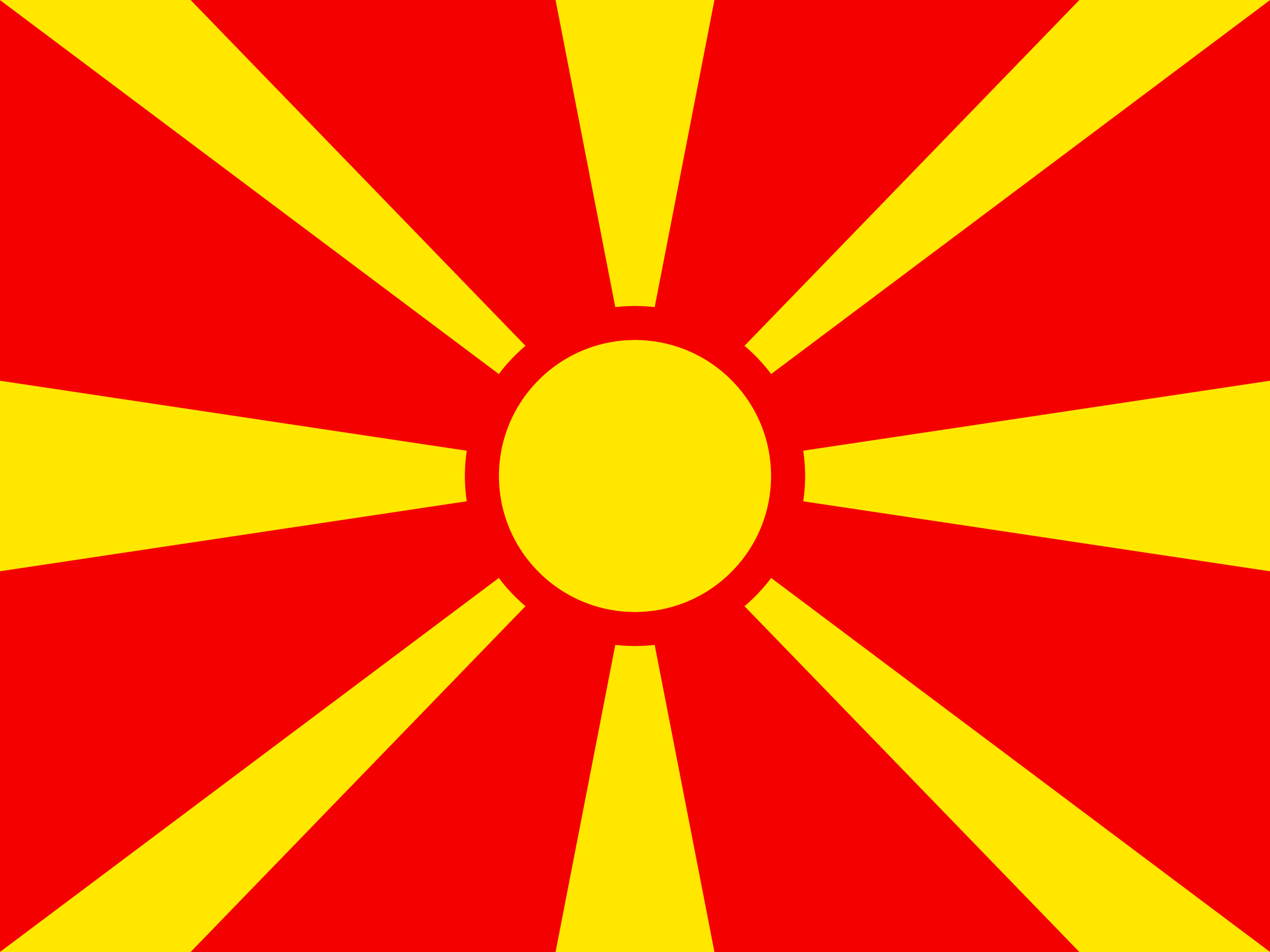 Drapeau de Macédoine du Nord