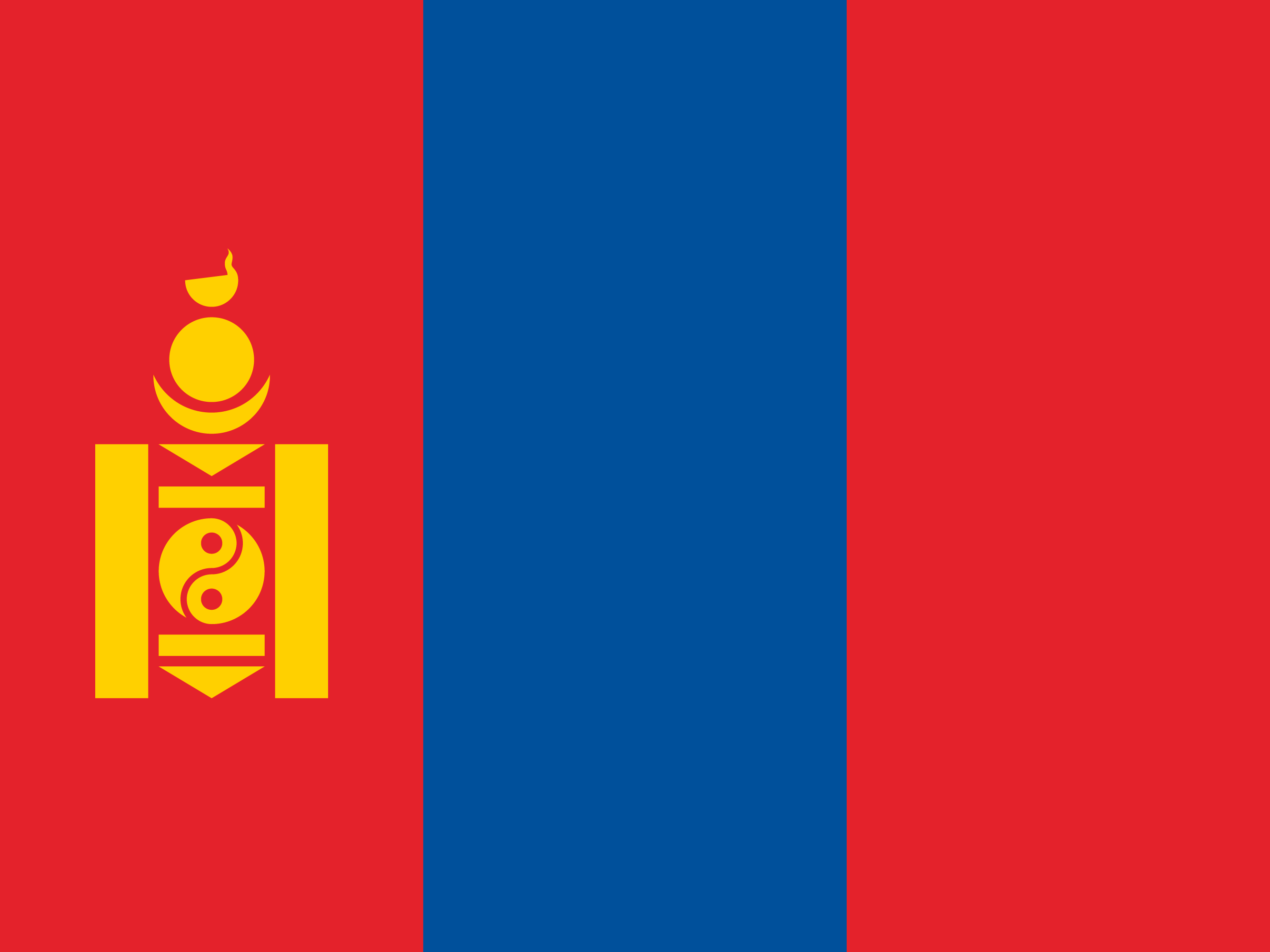 Drapeau de Mongolie