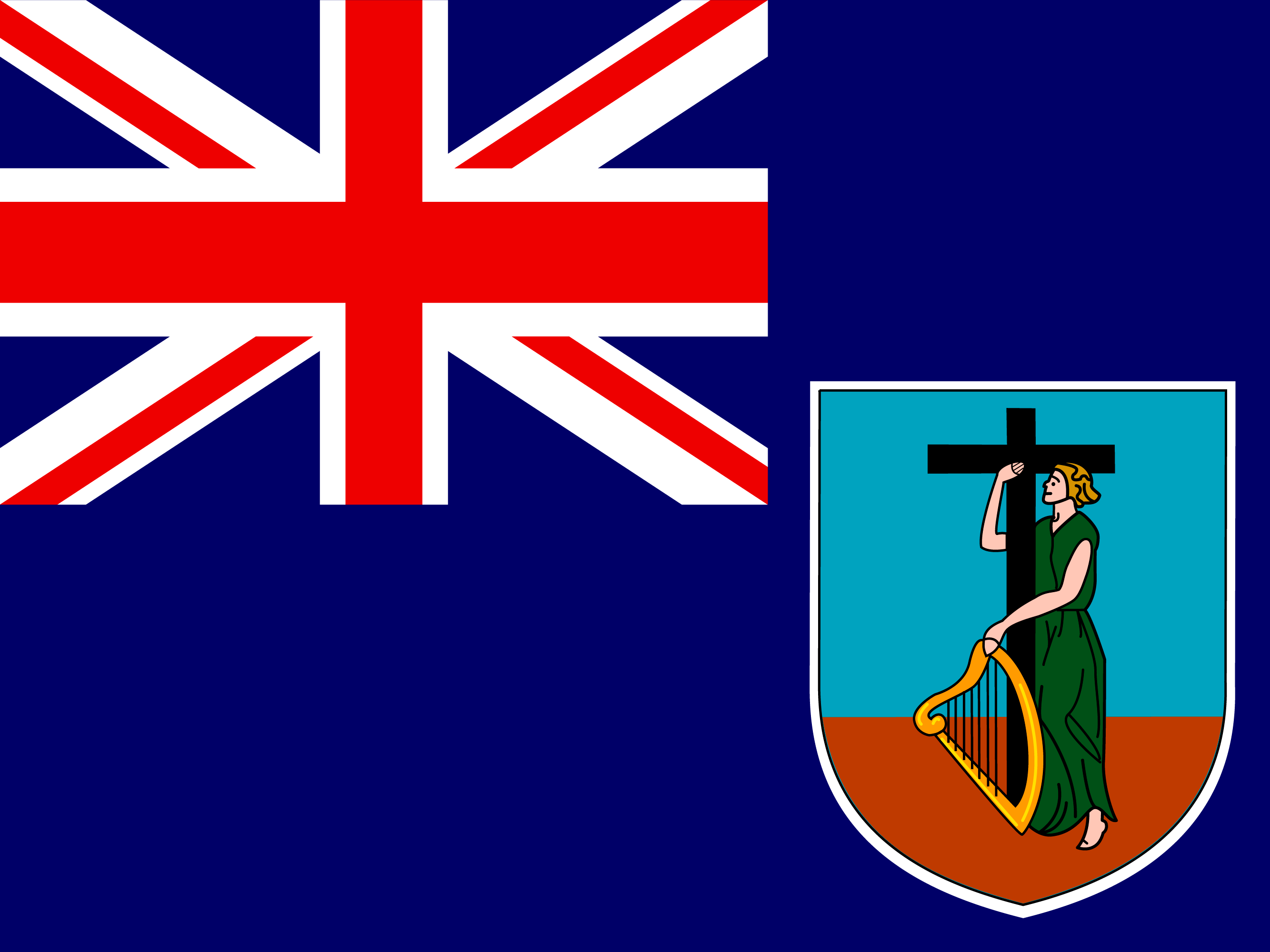 Drapeau de Montserrat