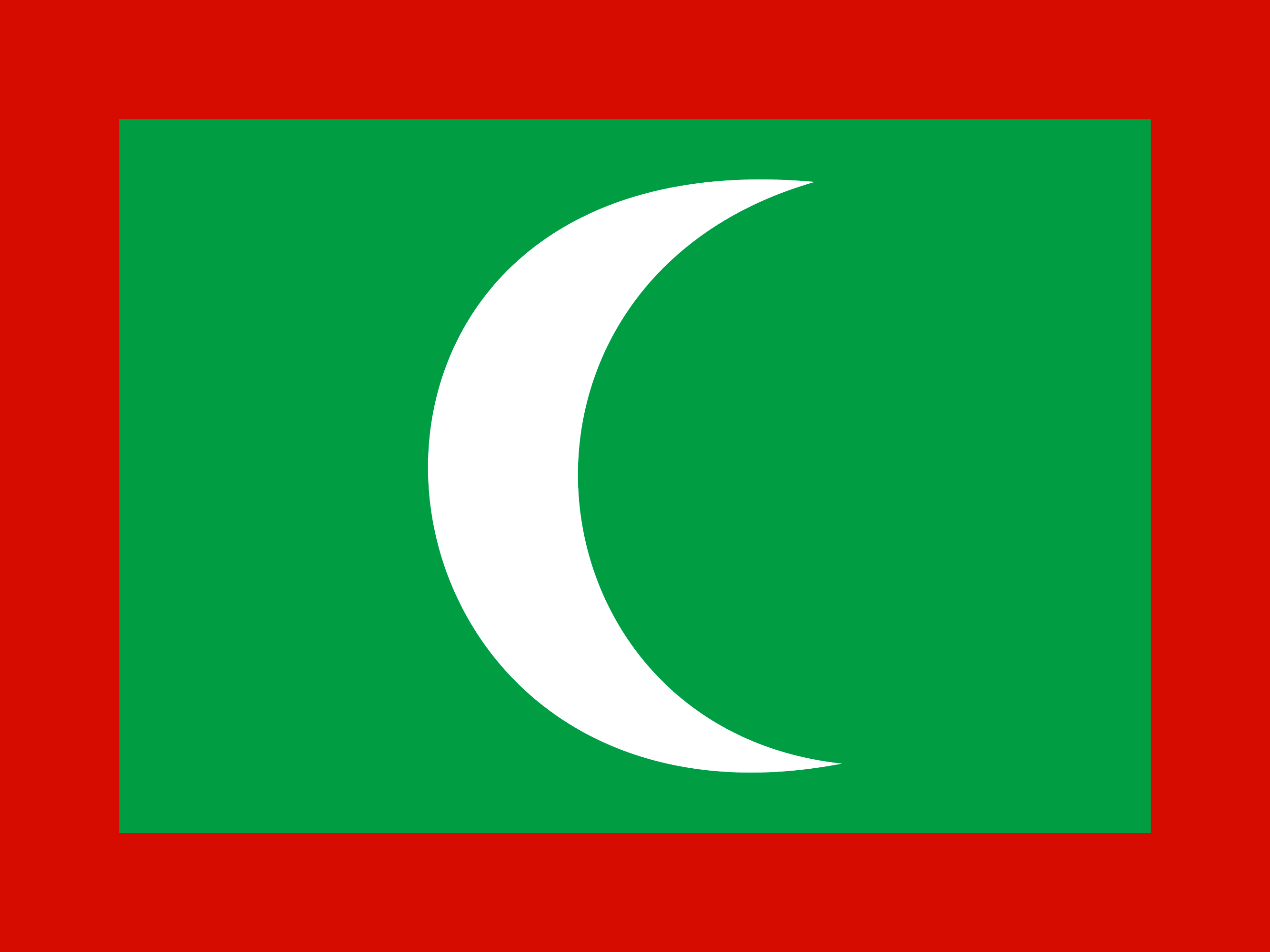 Drapeau de Maldives