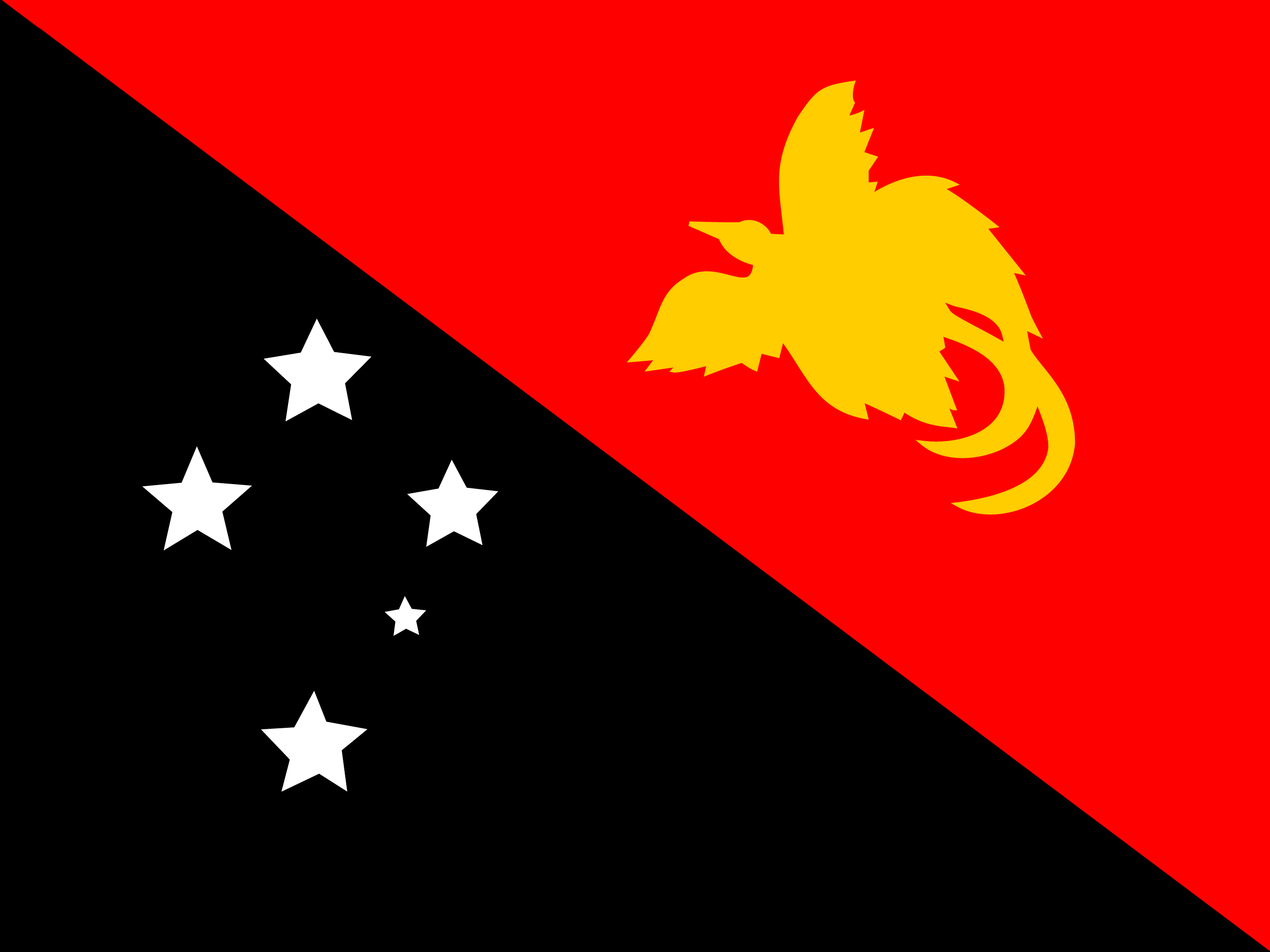 Drapeau de Papouasie-Nouvelle-Guinée