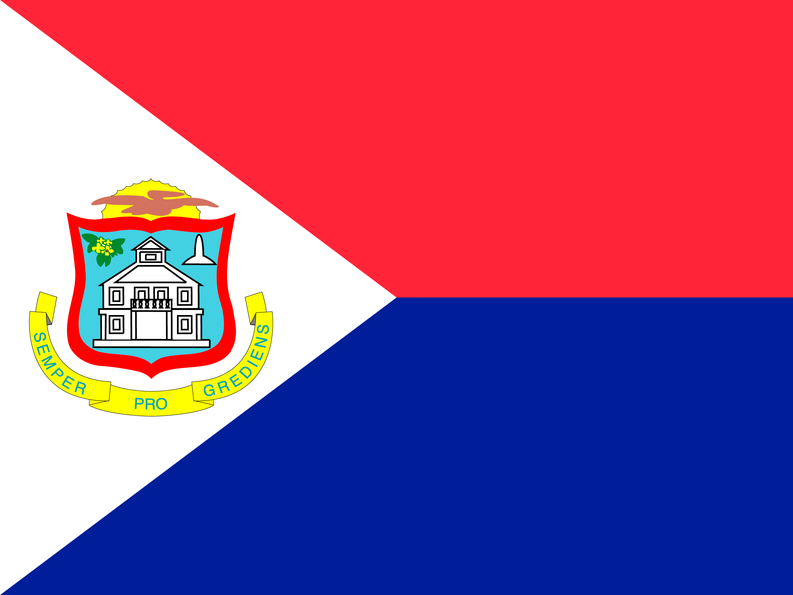 Drapeau de Sint Maarten