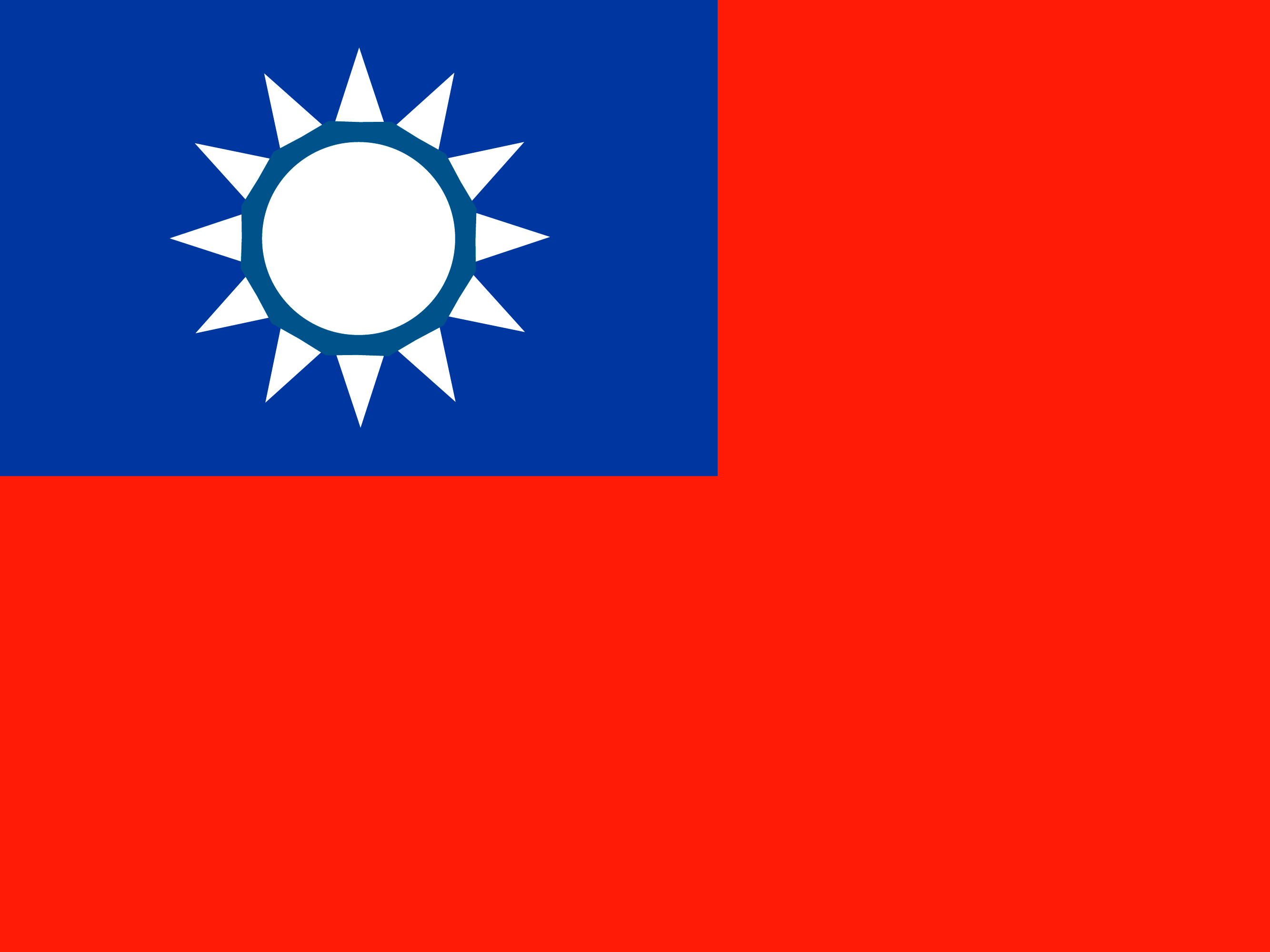 Drapeau de Taïwan