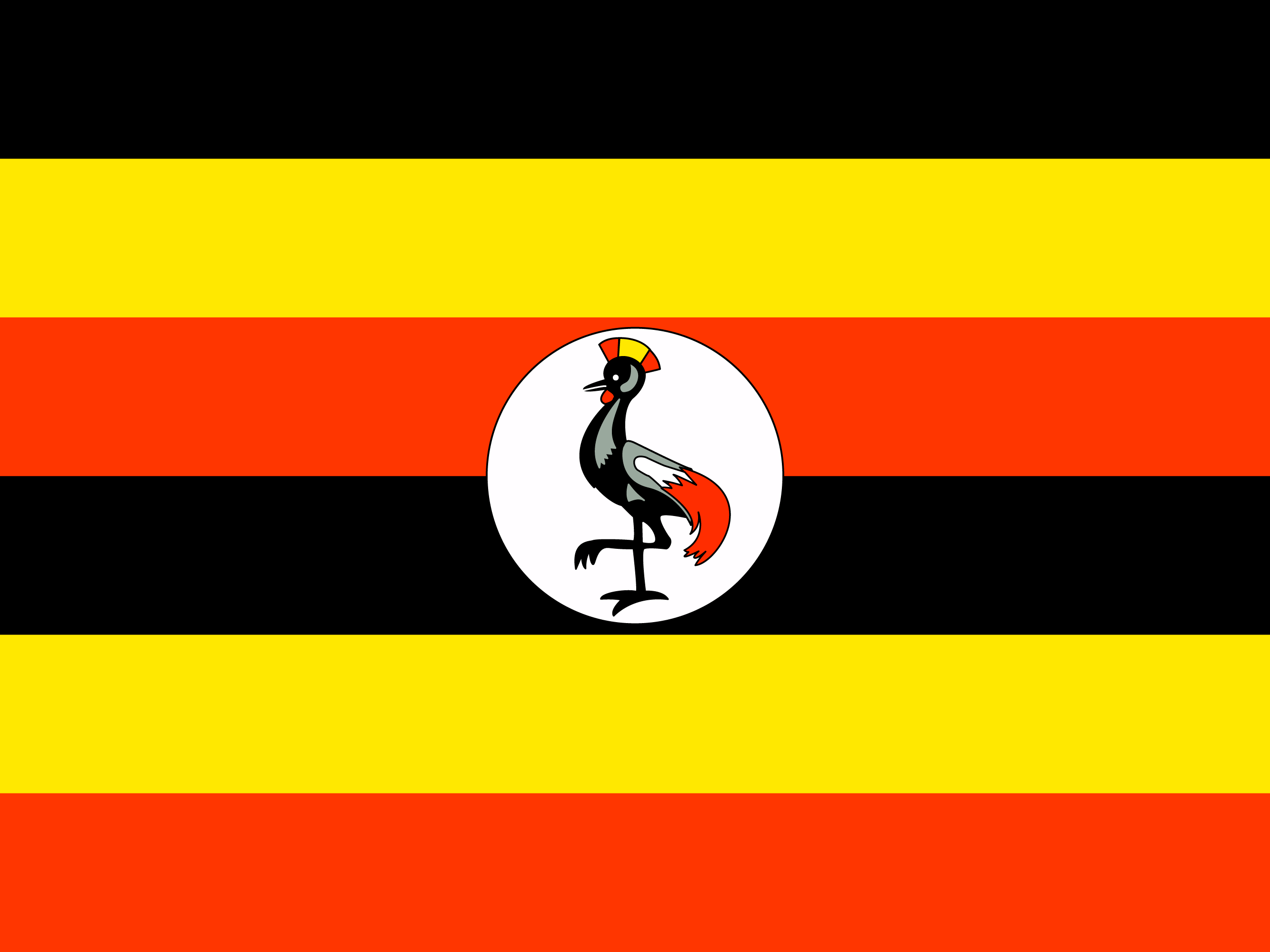 Drapeau de Ouganda