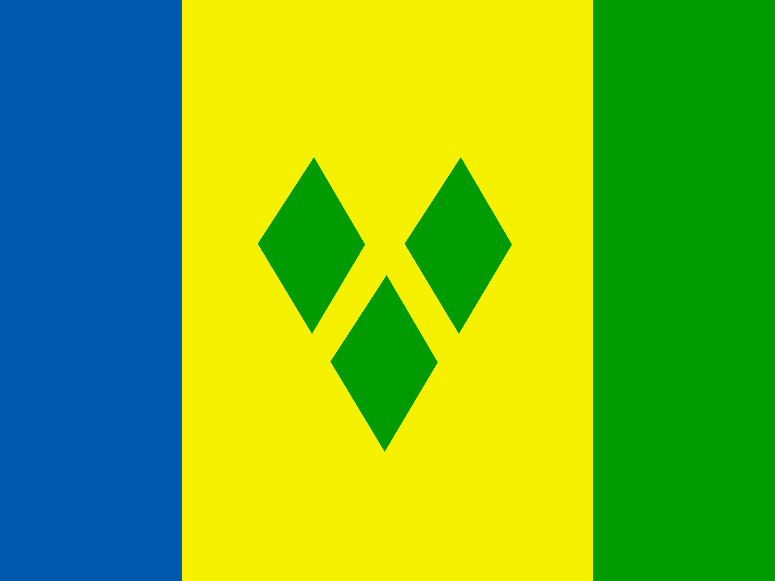 Drapeau de Saint-Vincent-et-les-Grenadines