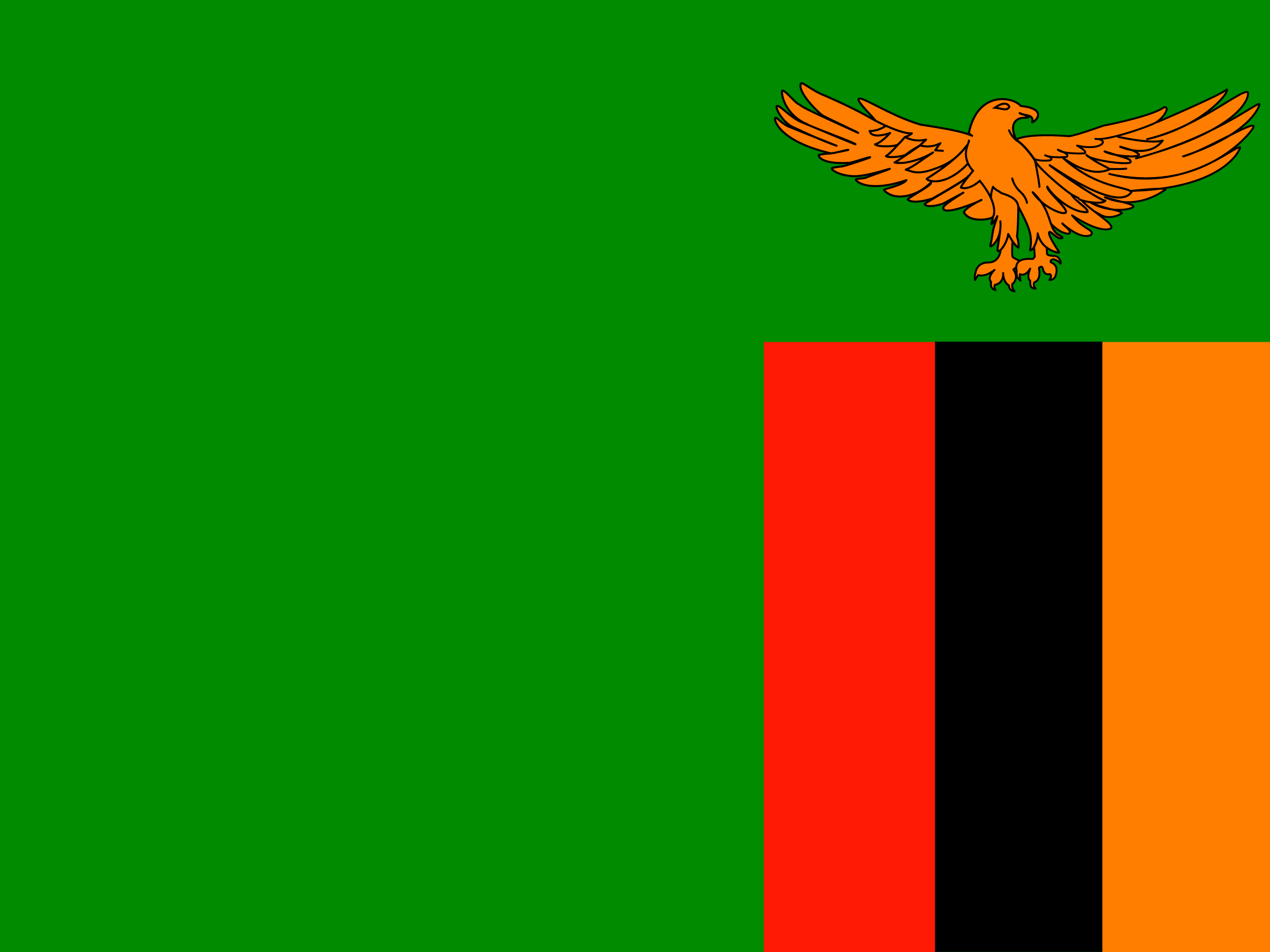 Drapeau de Zambie