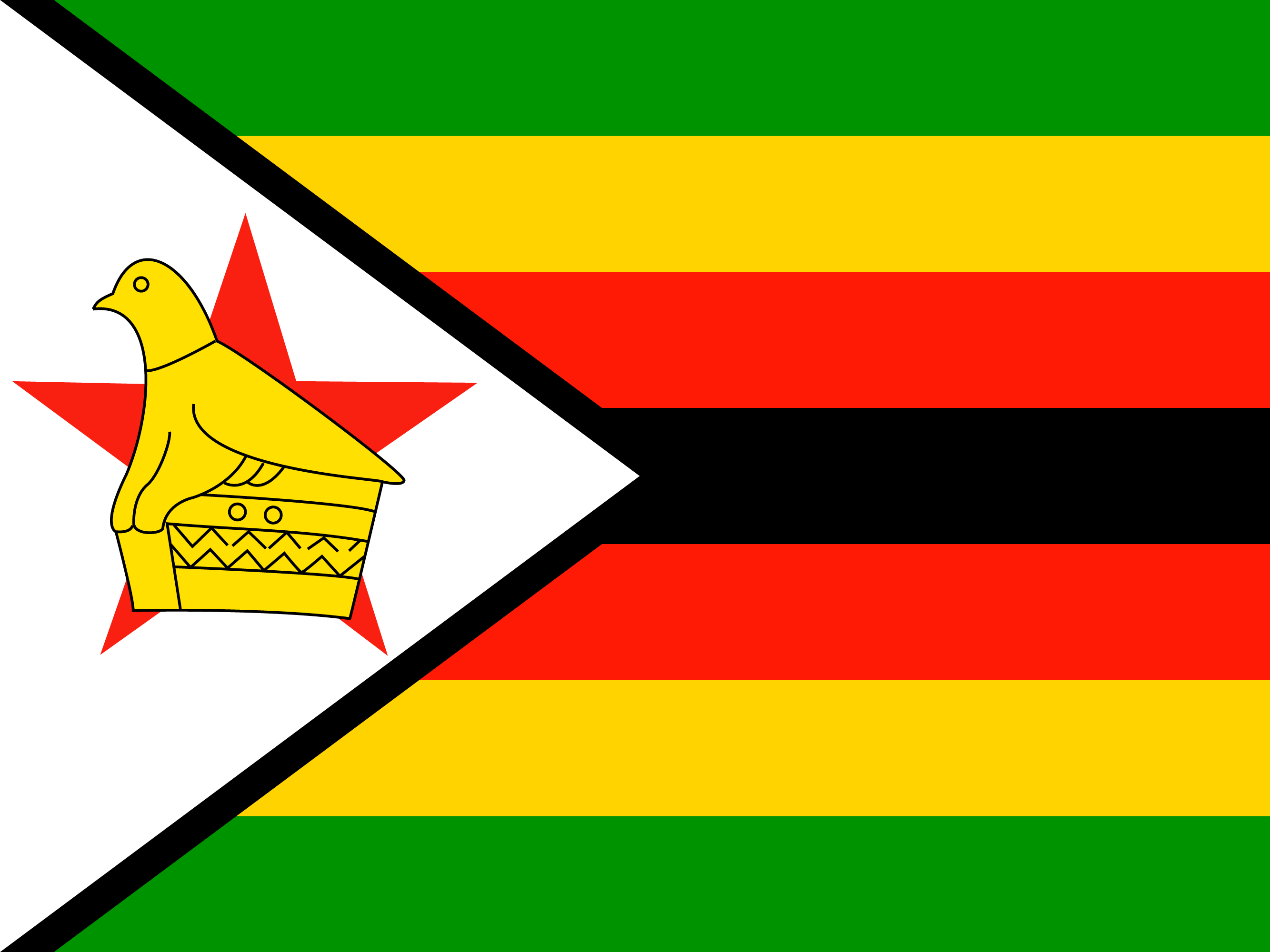 Drapeau de Zimbabwe