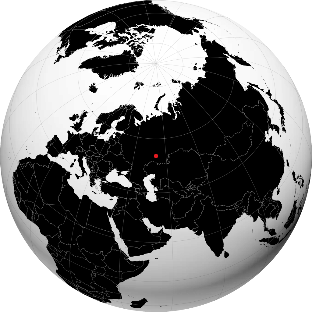 Abdulino sur le globe