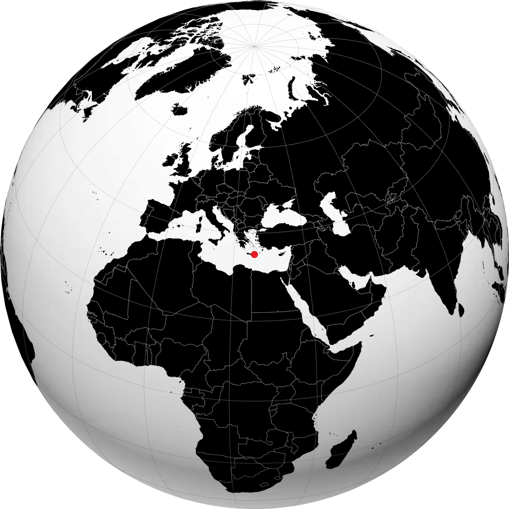 Agios Nikolaos sur le globe