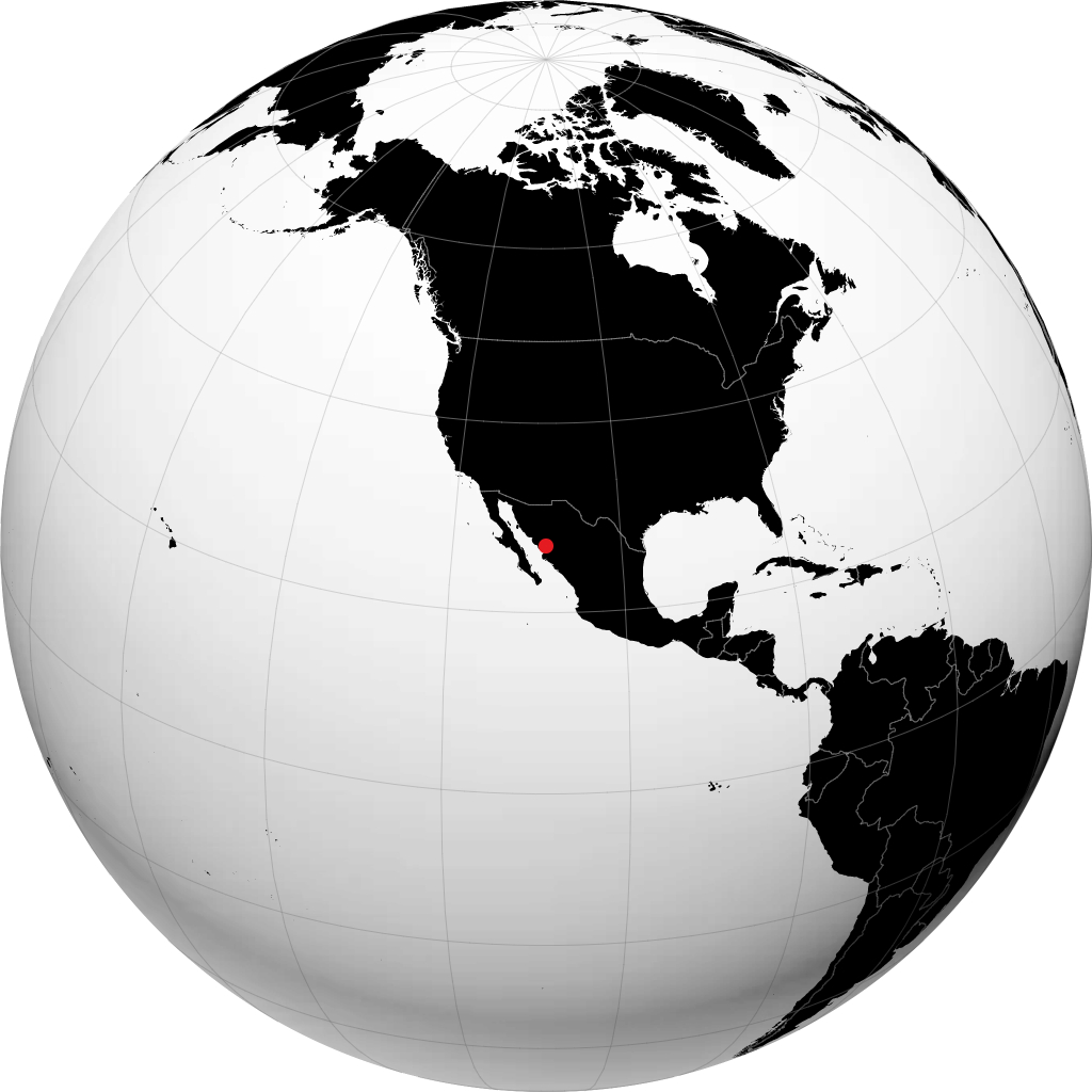 Alamos sur le globe