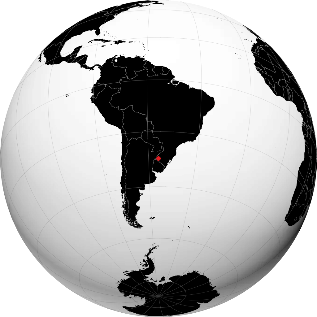 Alegrete sur le globe