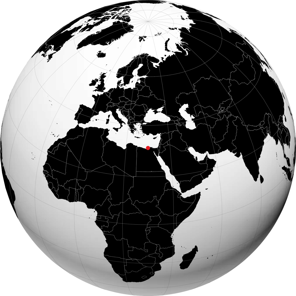 Alexandrie sur le globe