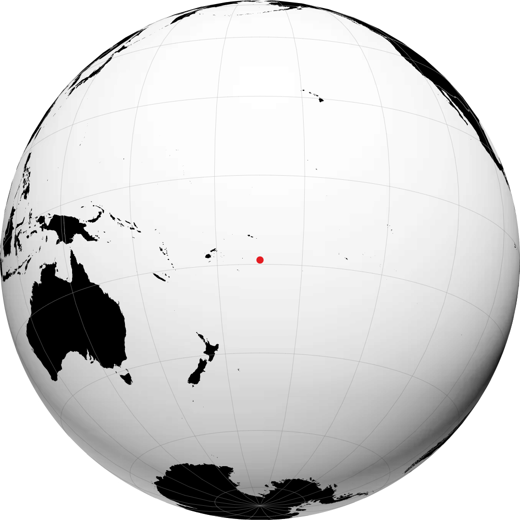 Alofi sur le globe
