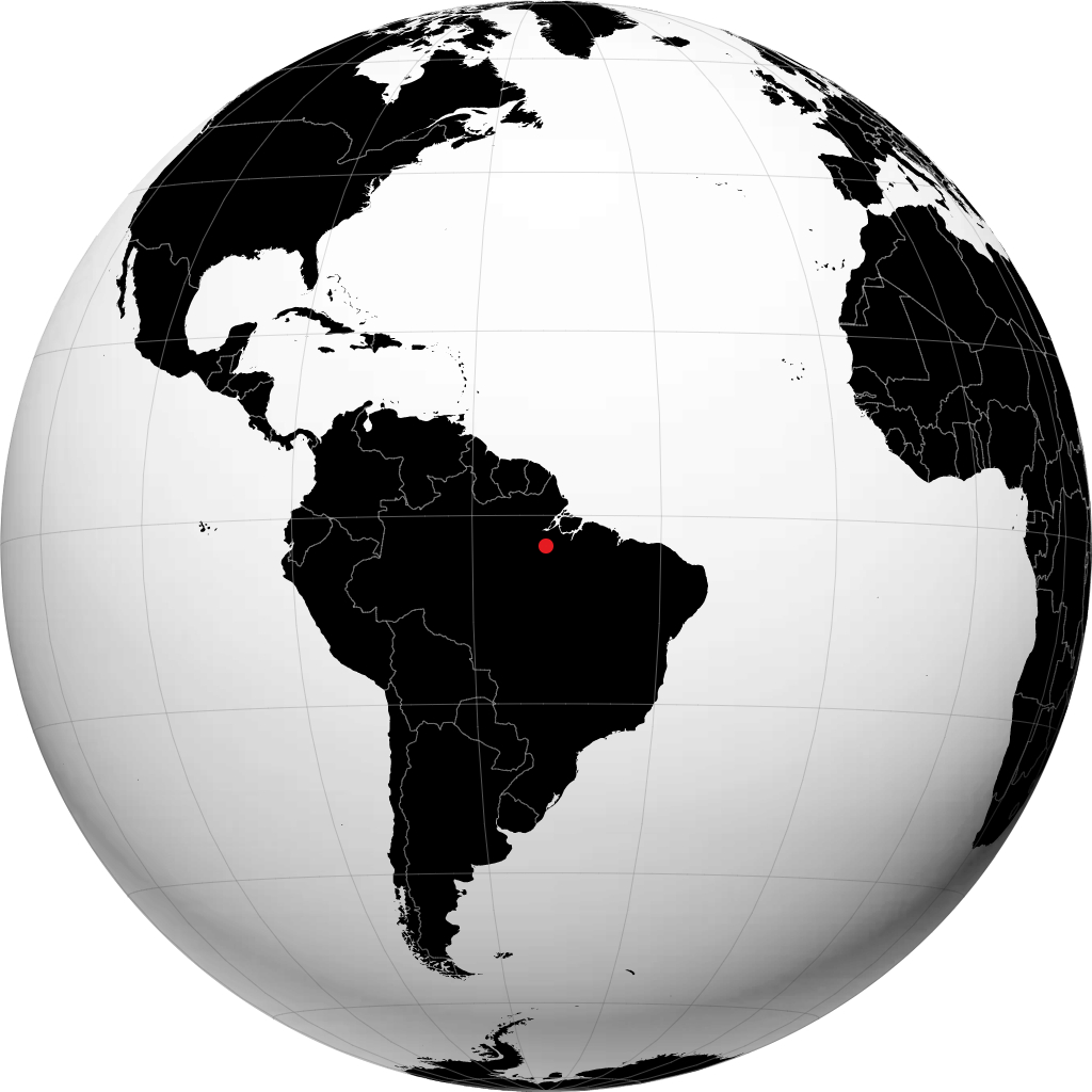 Altamira sur le globe