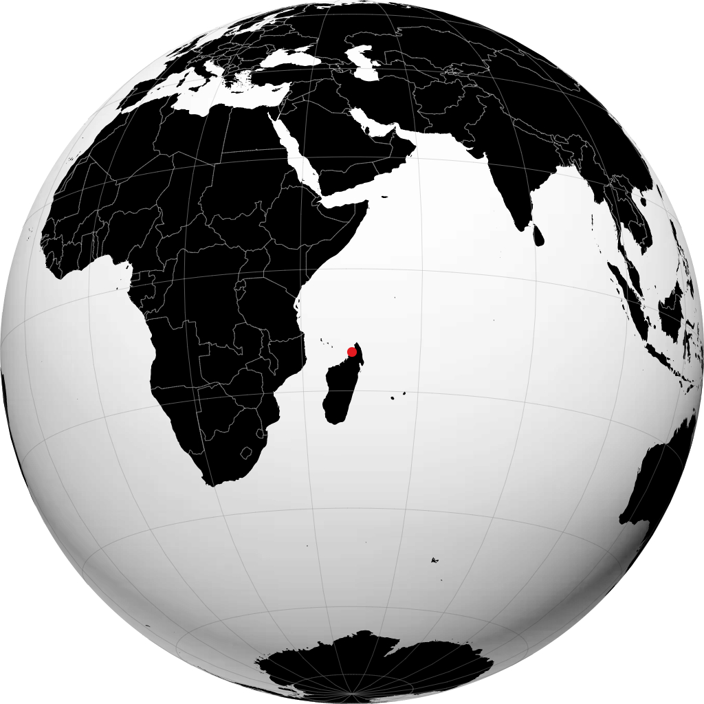 Ambanja sur le globe
