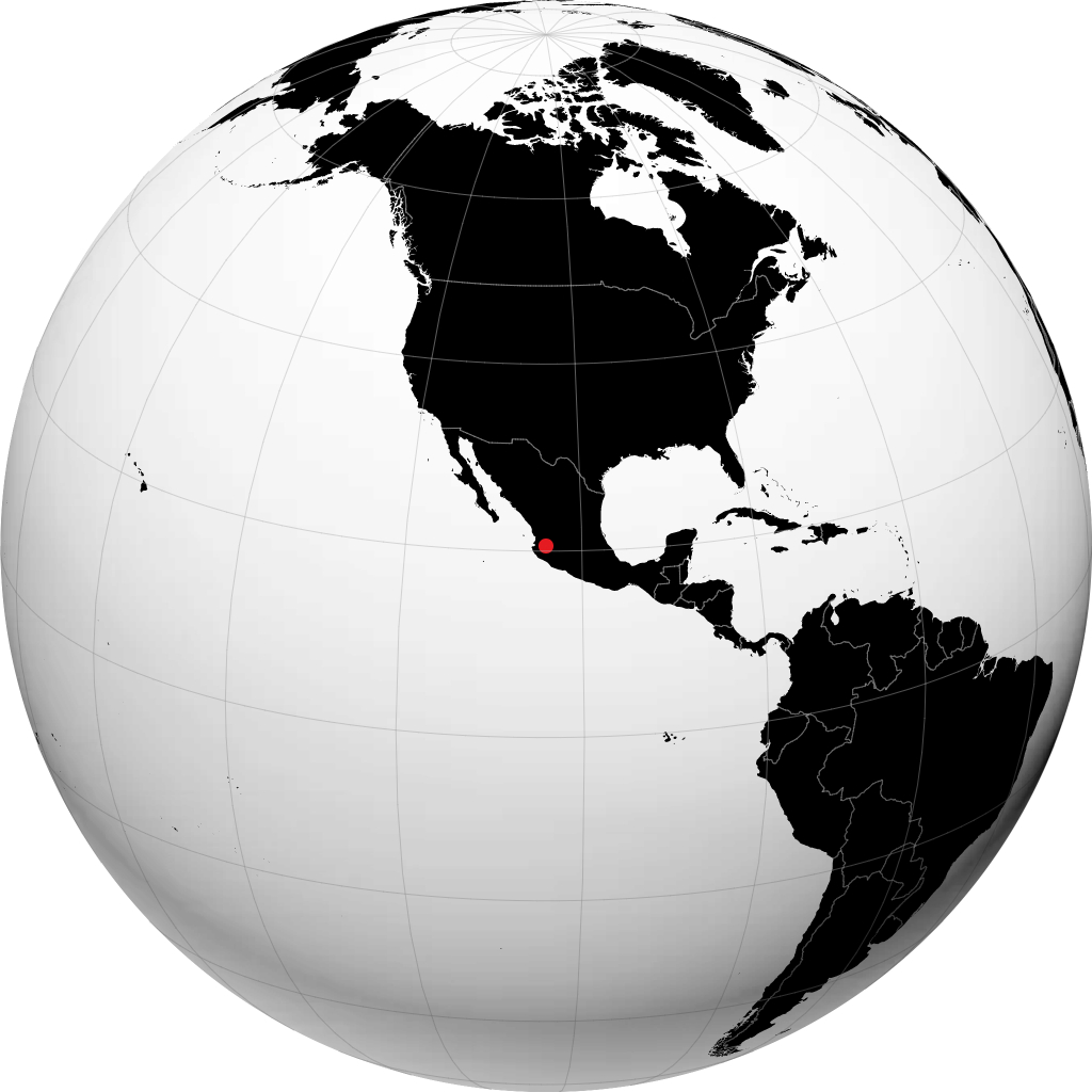 Ameca sur le globe