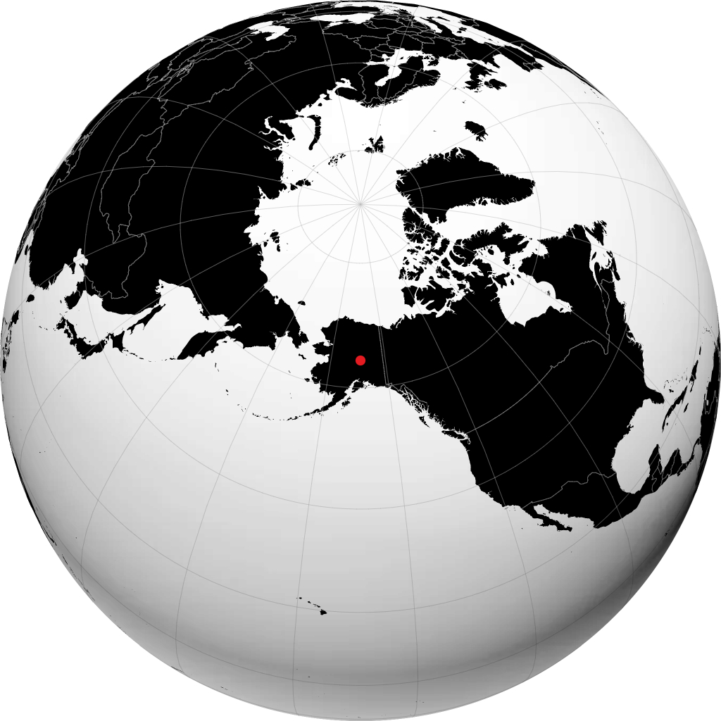Anderson sur le globe