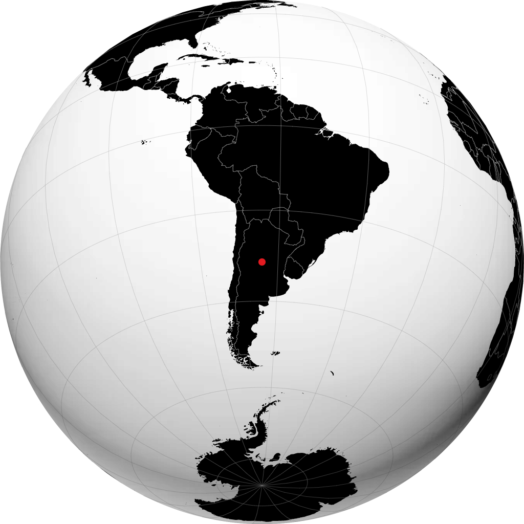 Cordoue sur le globe