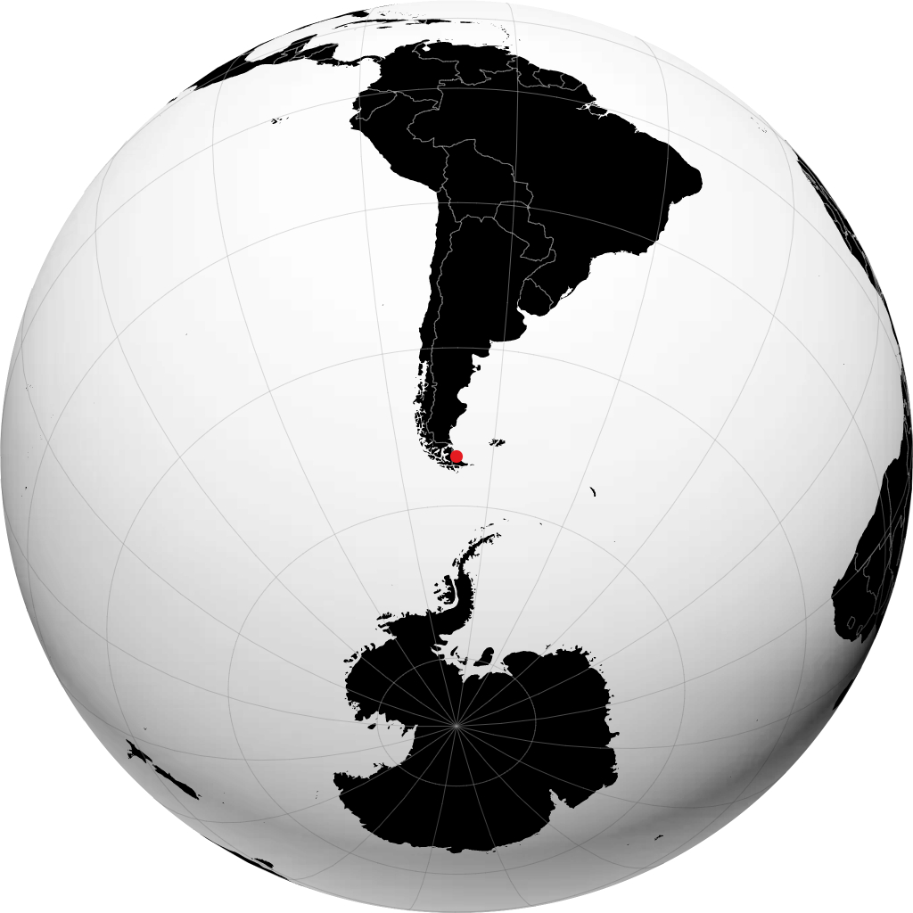 Rio Grande sur le globe