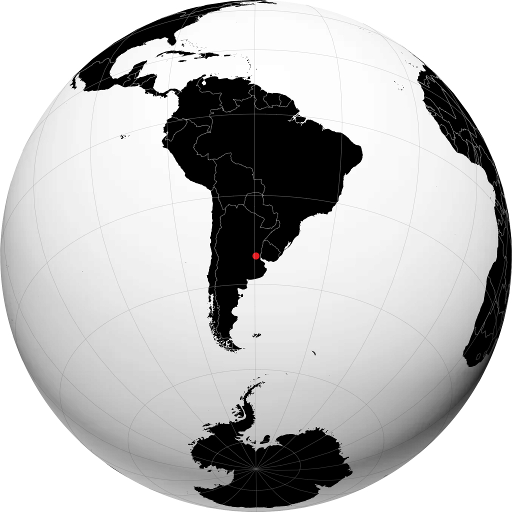 San Pedro sur le globe