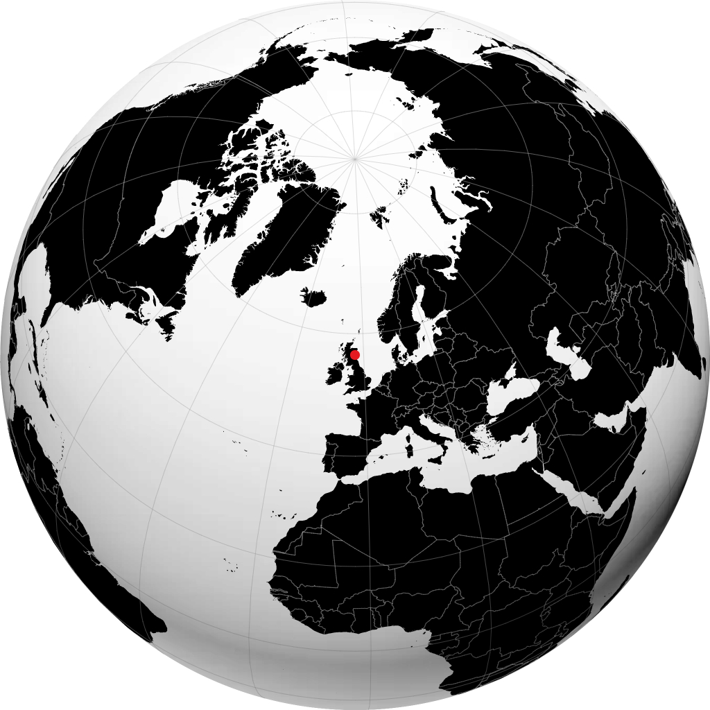 Arbroath sur le globe