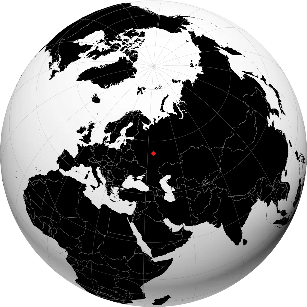Arzamas sur le globe