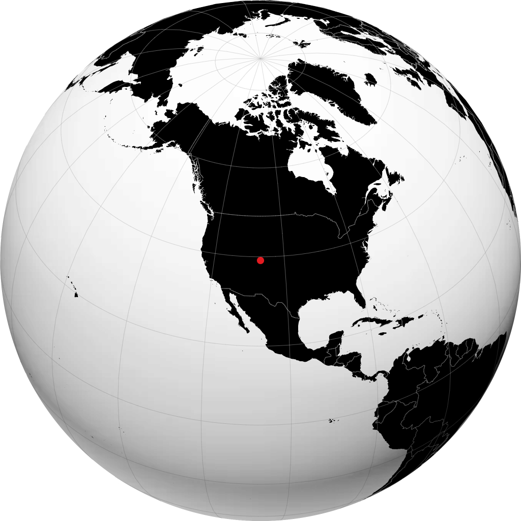 Aspen sur le globe
