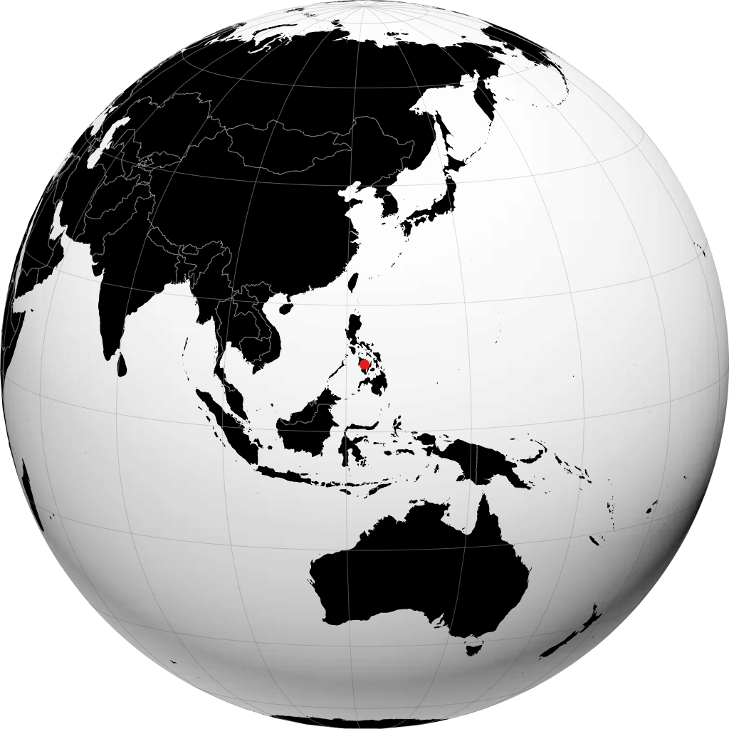 Bacolod sur le globe