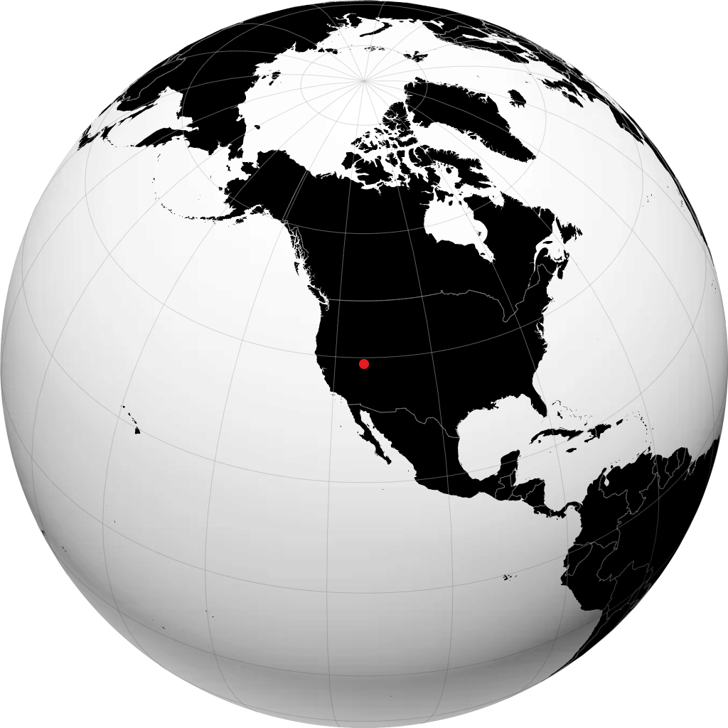 Baker sur le globe