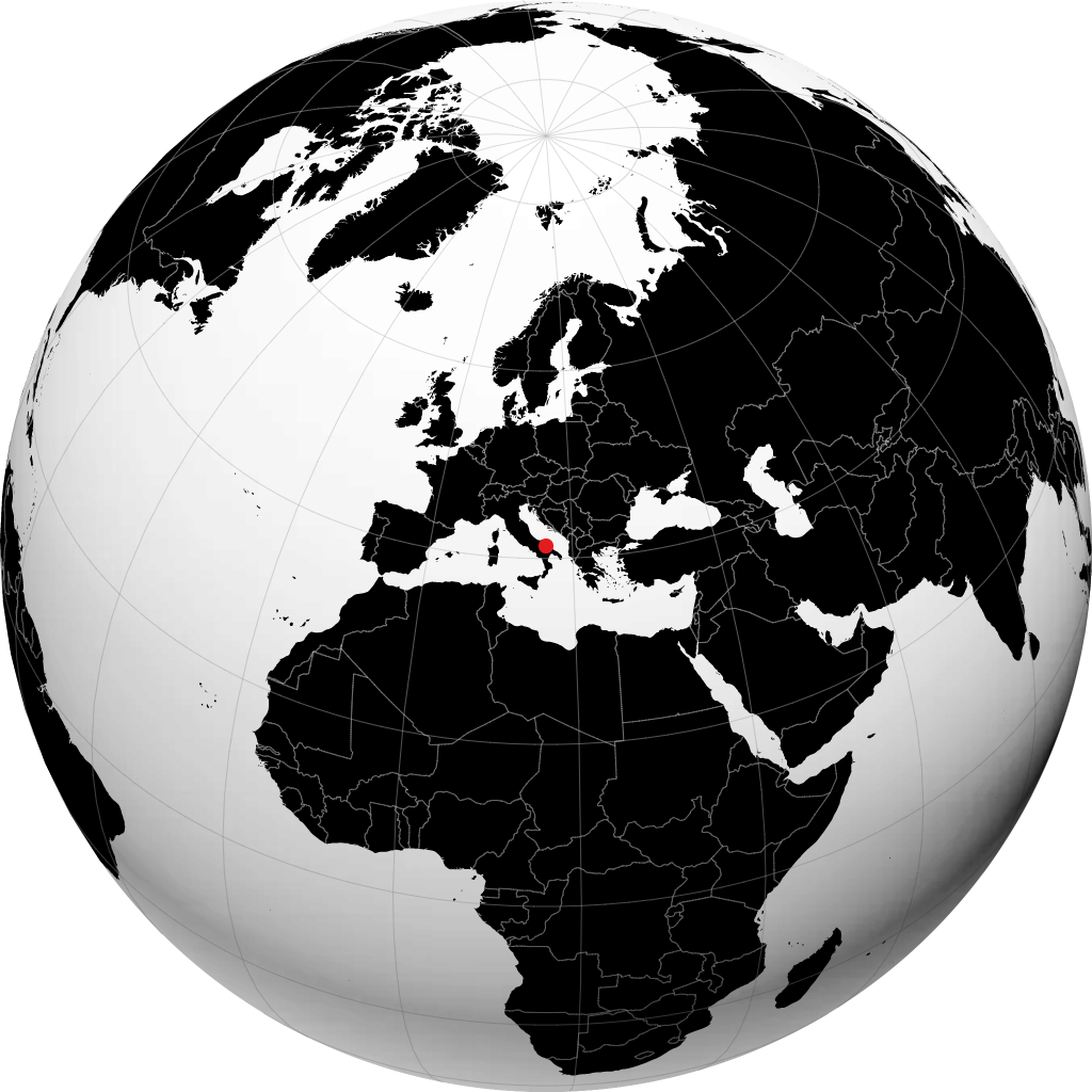 Barletta sur le globe