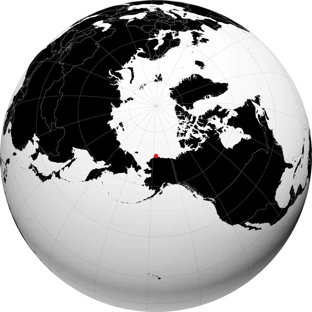 Barrow sur le globe