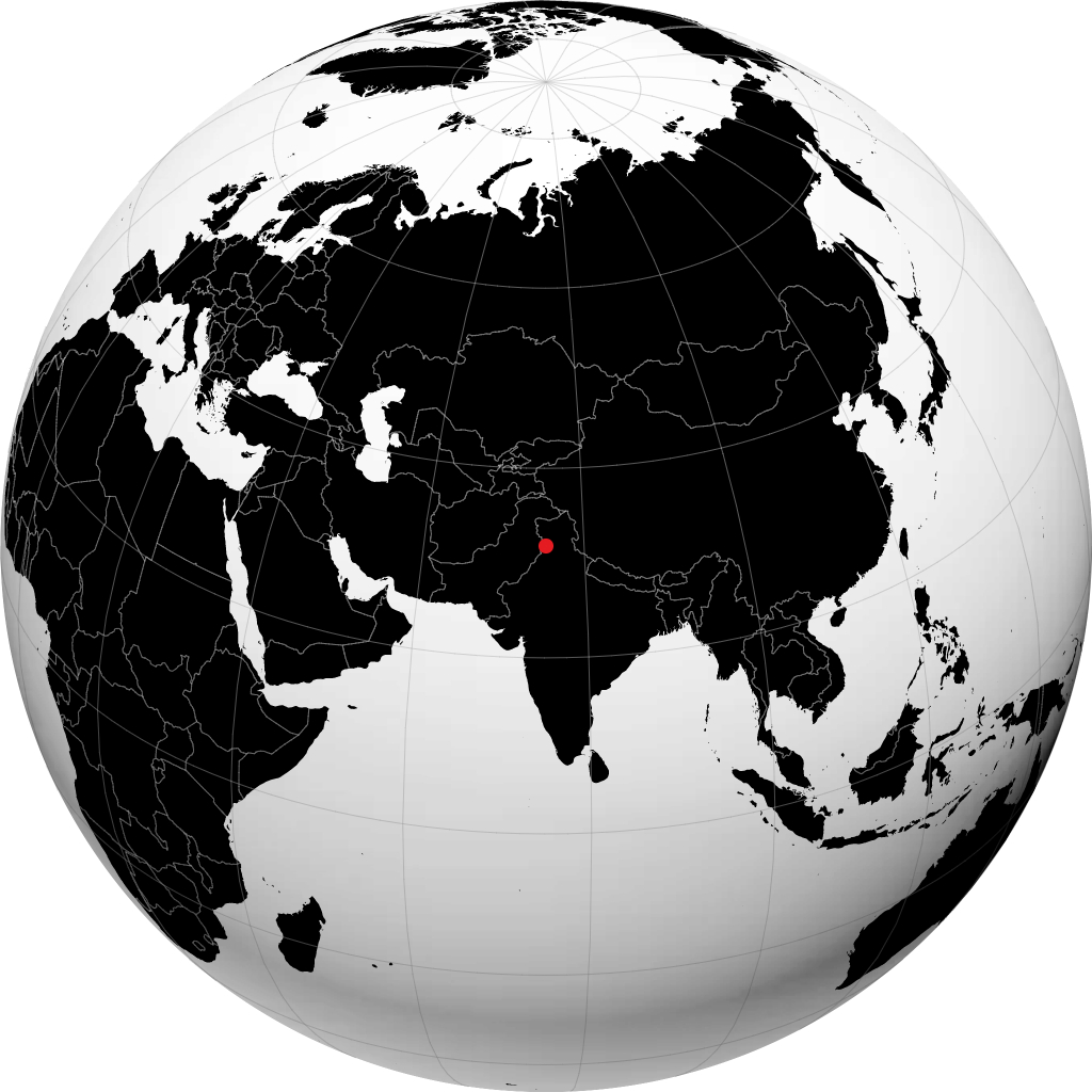 Batala sur le globe
