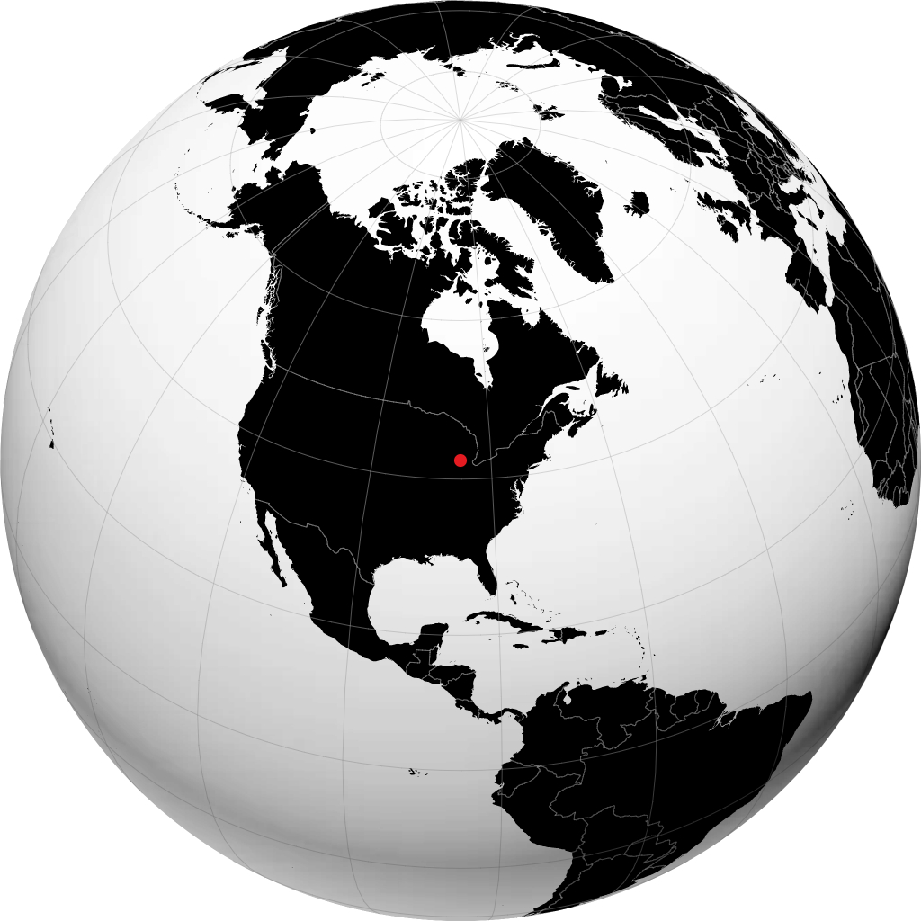 Battle Creek sur le globe