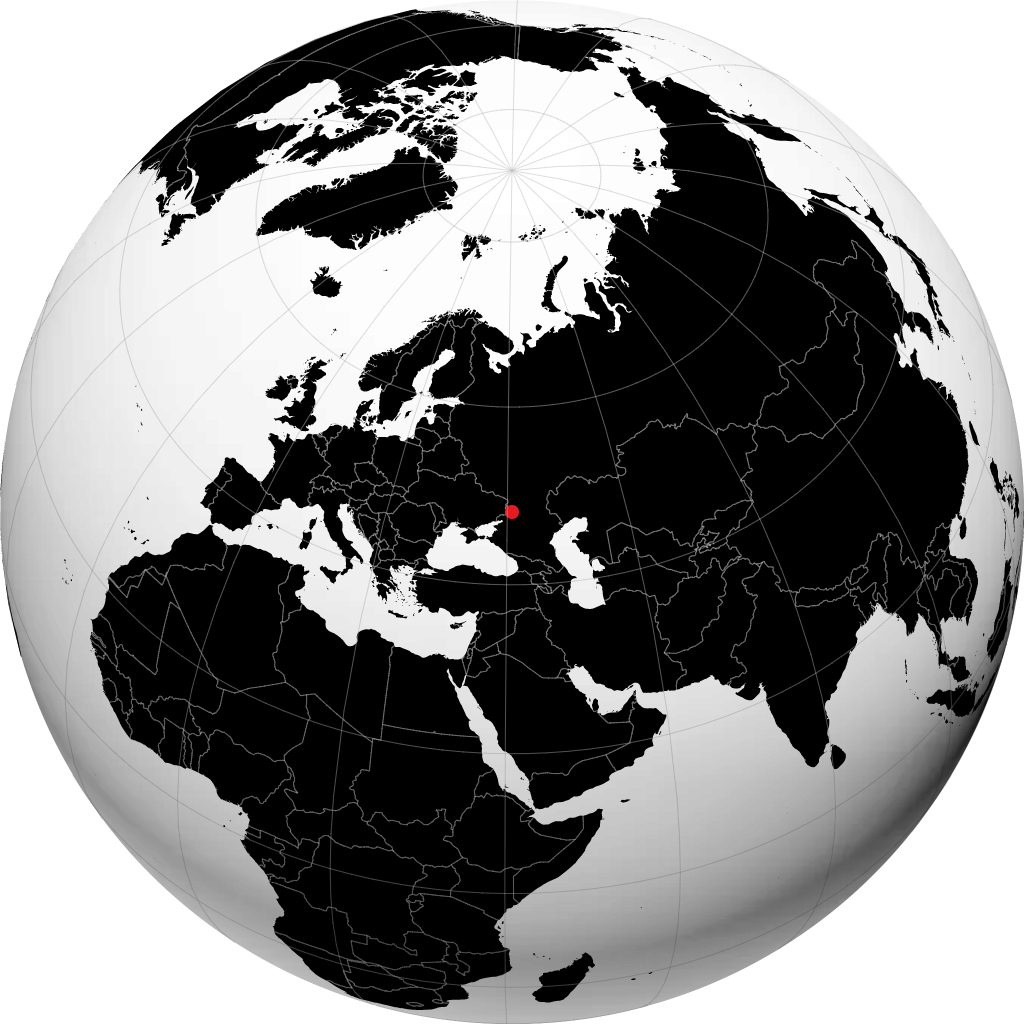 Belaya Kalitva sur le globe