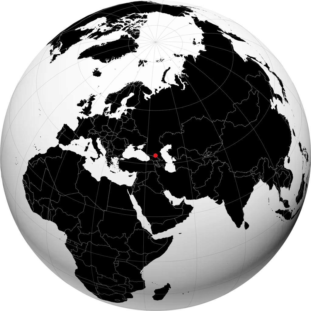Beslan sur le globe