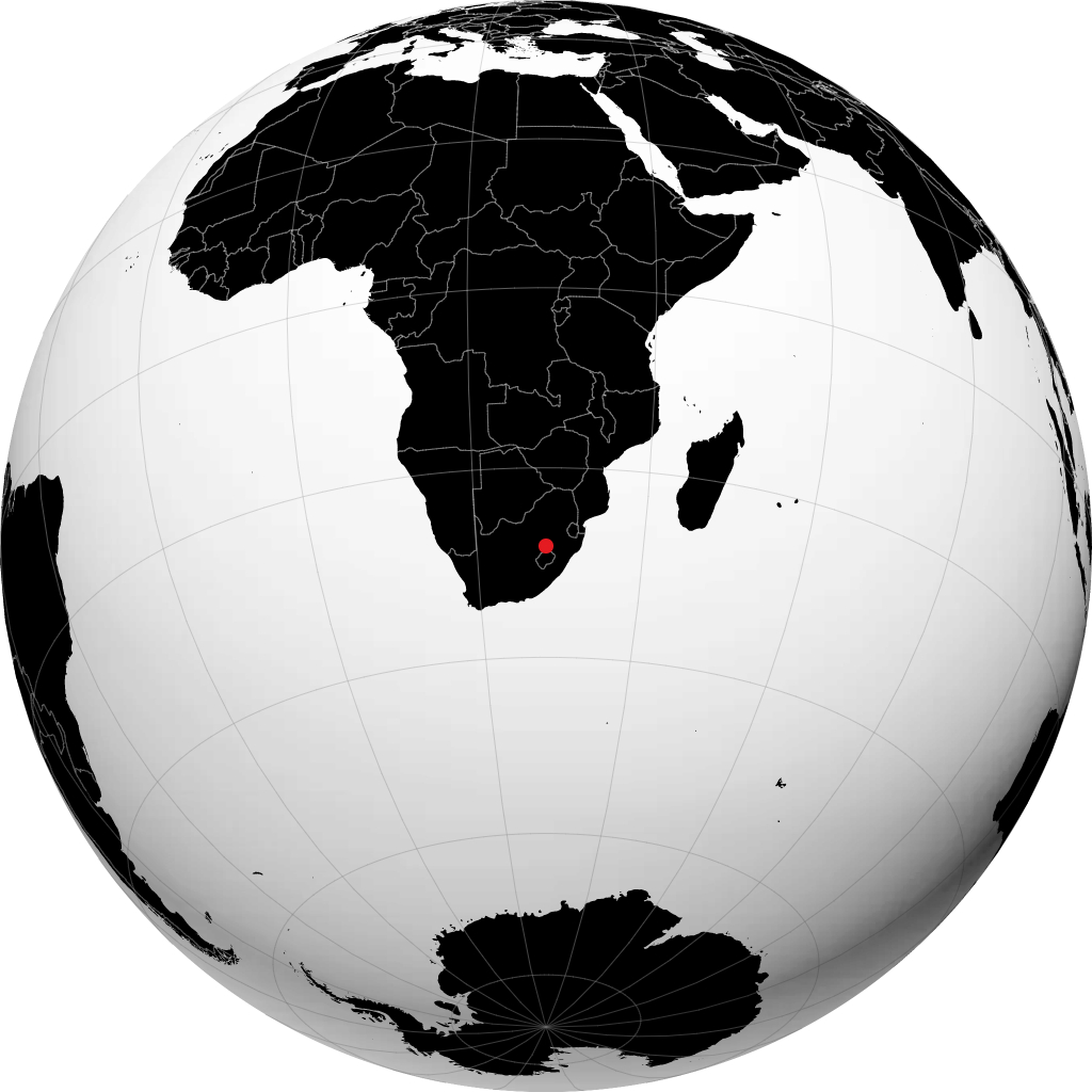 Bethlehem sur le globe