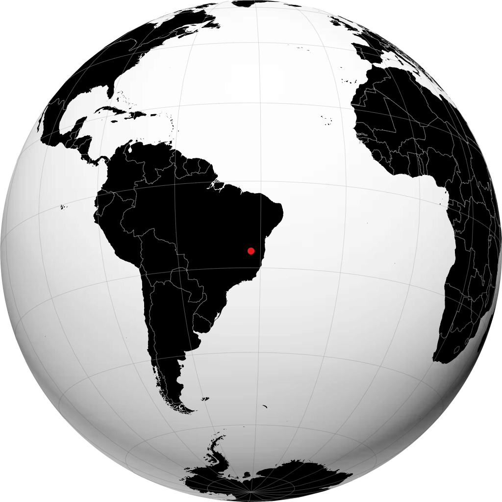 Salinas sur le globe
