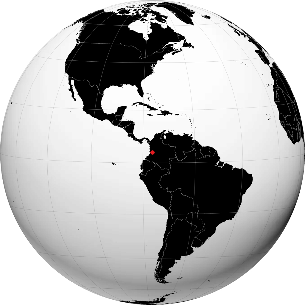 Buga sur le globe