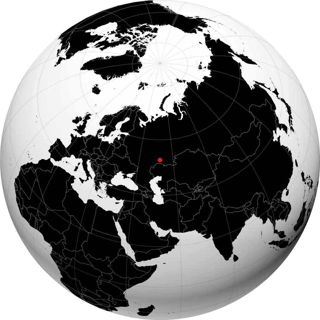 Bouzoulouk sur le globe