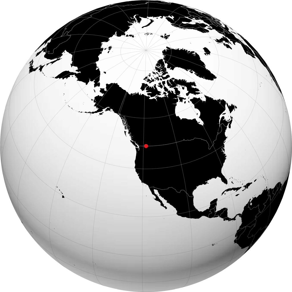 Grand Forks sur le globe