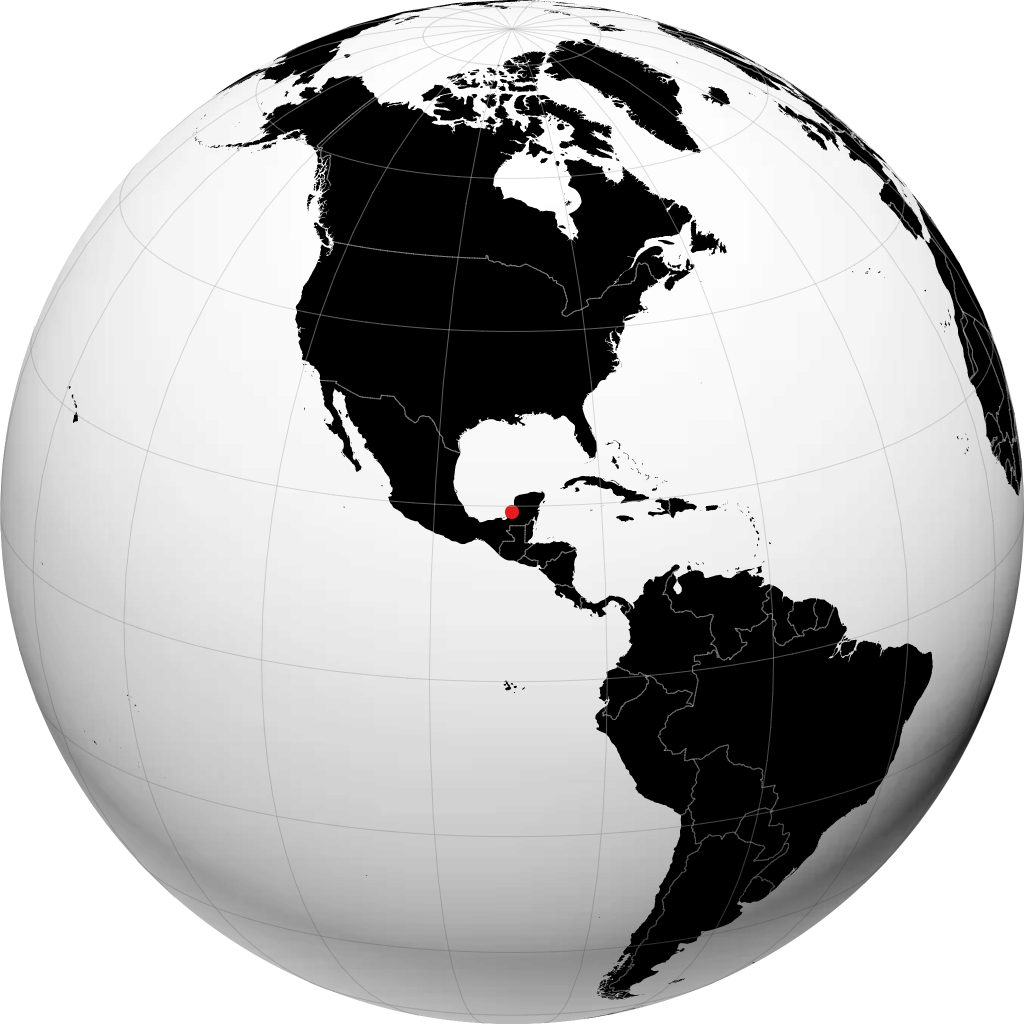 Champotón sur le globe